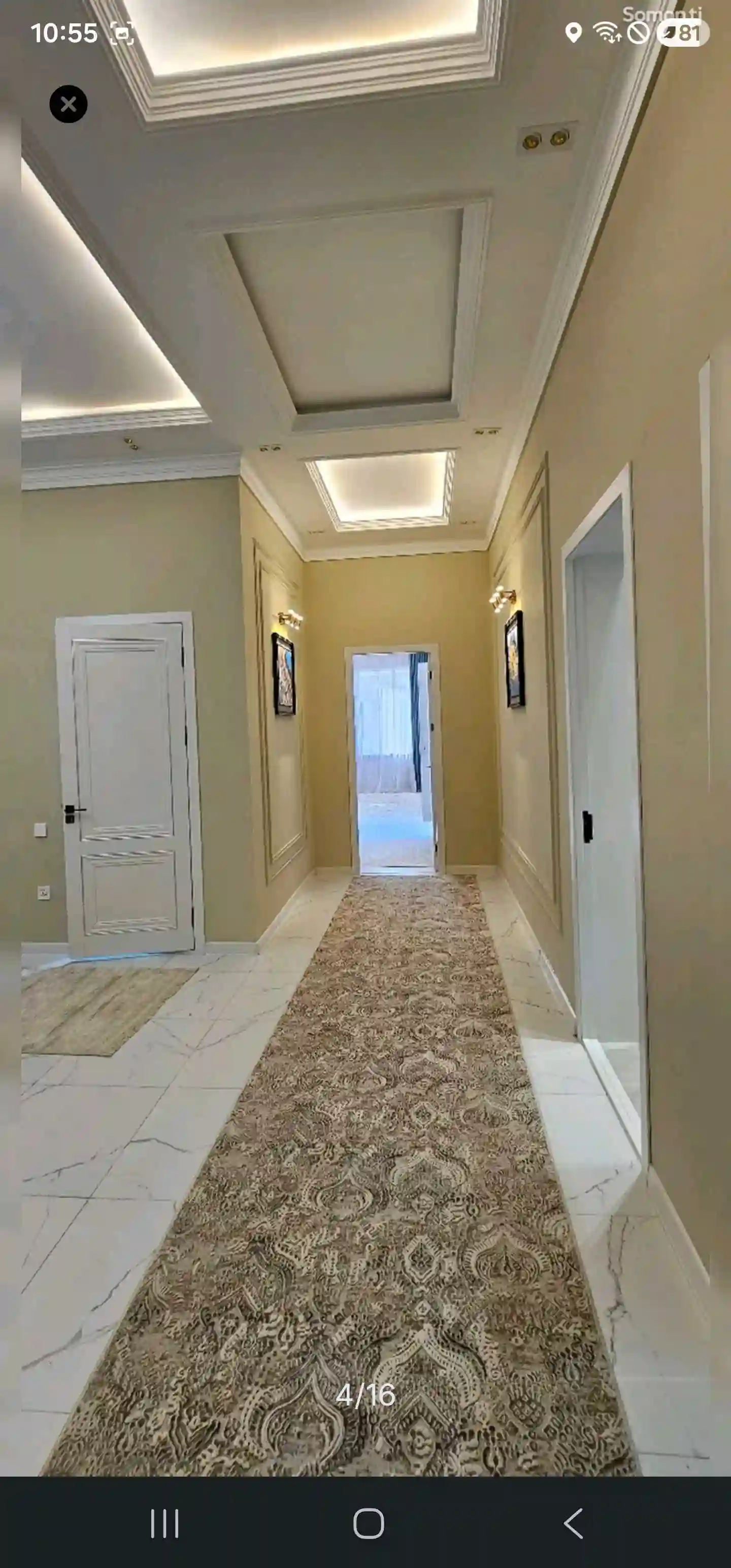 3-к квартира, 12 этаж, 152 м², шёлкомбинат дастаи дил