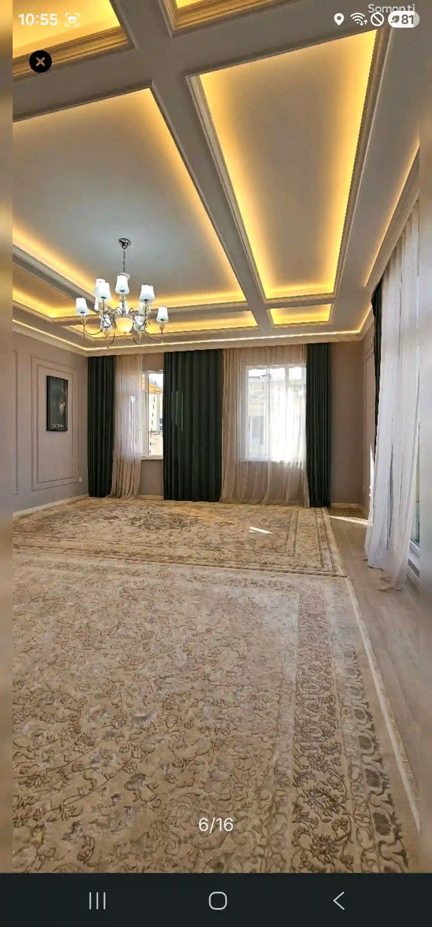 3-к квартира, 12 этаж, 152 м², шёлкомбинат дастаи дил