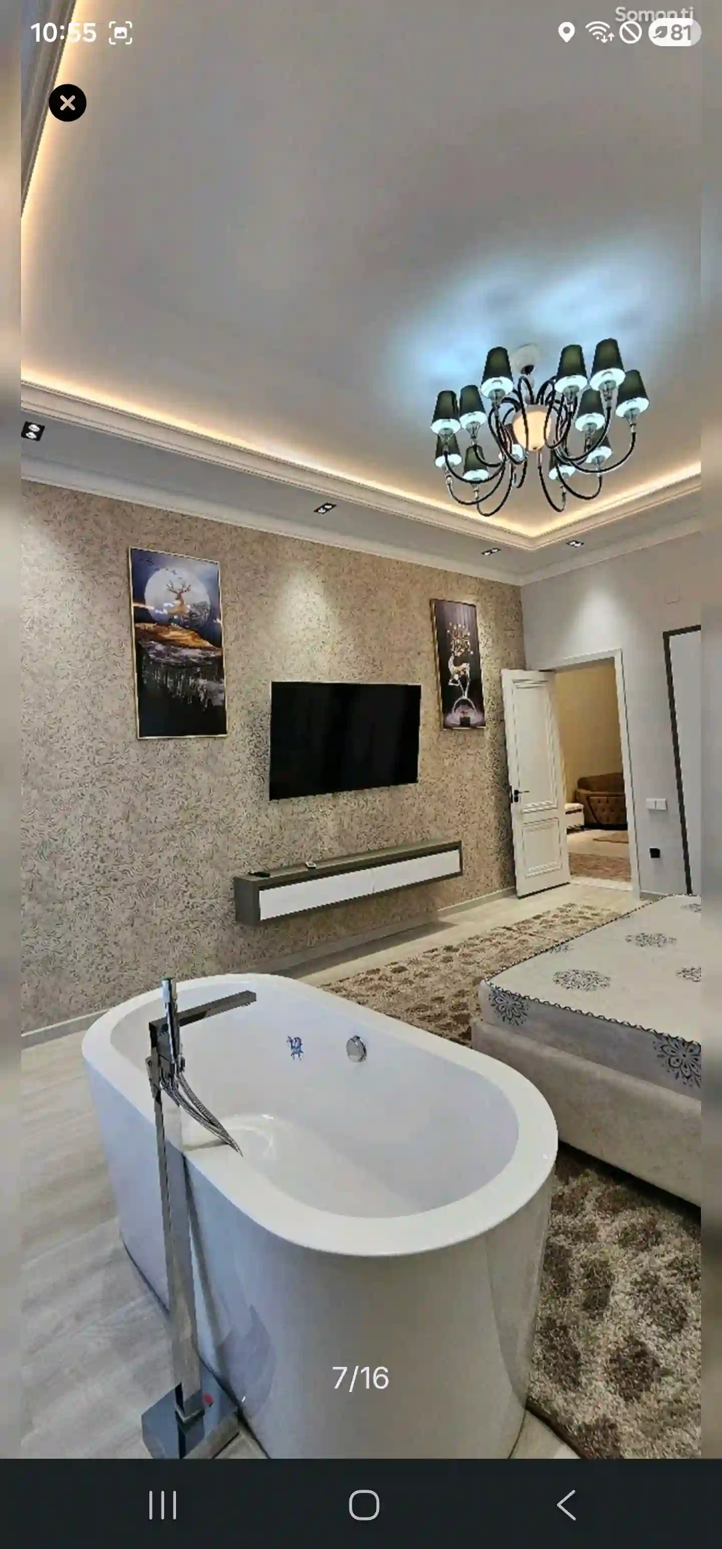 3-к квартира, 12 этаж, 152 м², шёлкомбинат дастаи дил