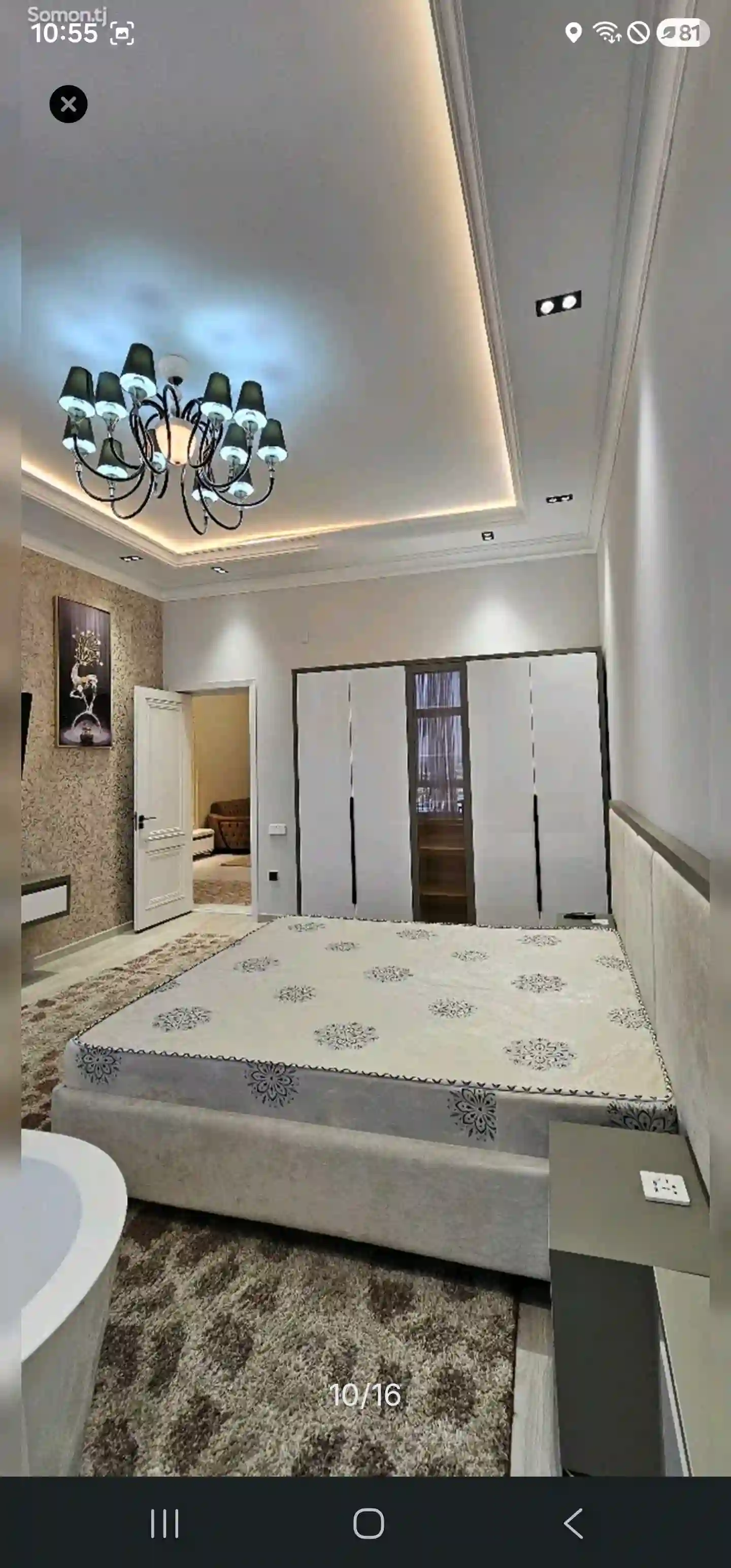 3-к квартира, 12 этаж, 152 м², шёлкомбинат дастаи дил
