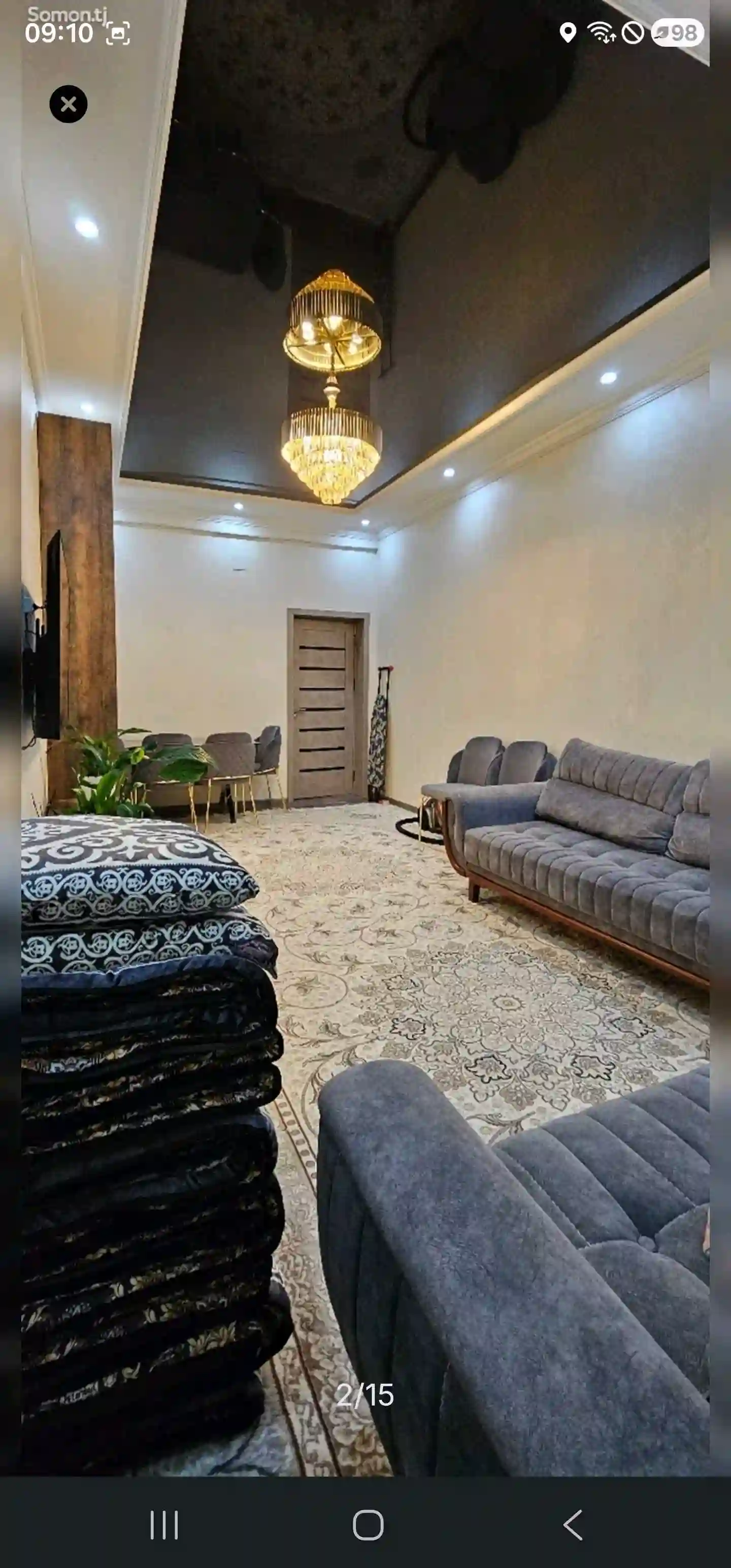 2-к квартира, 8 этаж, 72 м², универмаг камоли хучанди