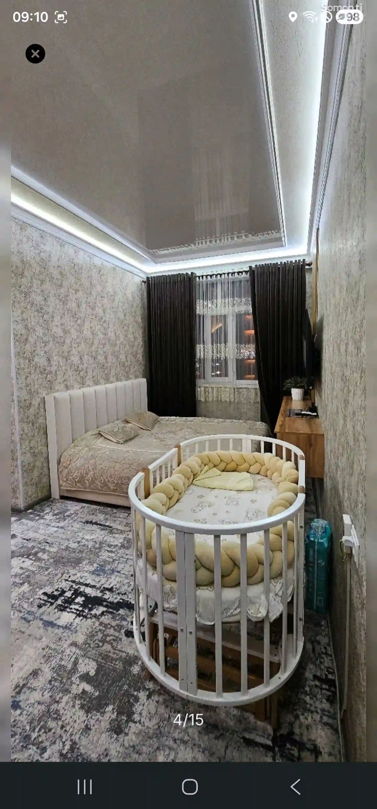 2-к квартира, 8 этаж, 72 м², универмаг камоли хучанди