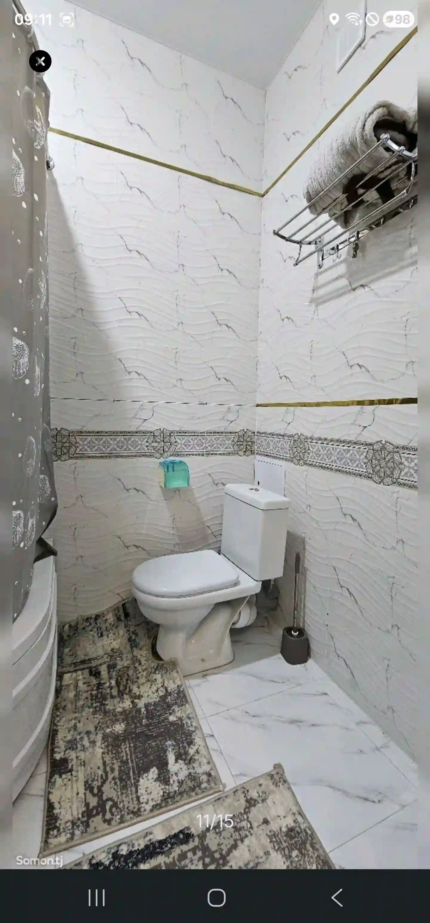 2-к квартира, 8 этаж, 72 м², универмаг камоли хучанди