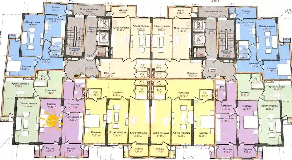 2-к квартира, 11 этаж, 68 м², И.Сомонӣ