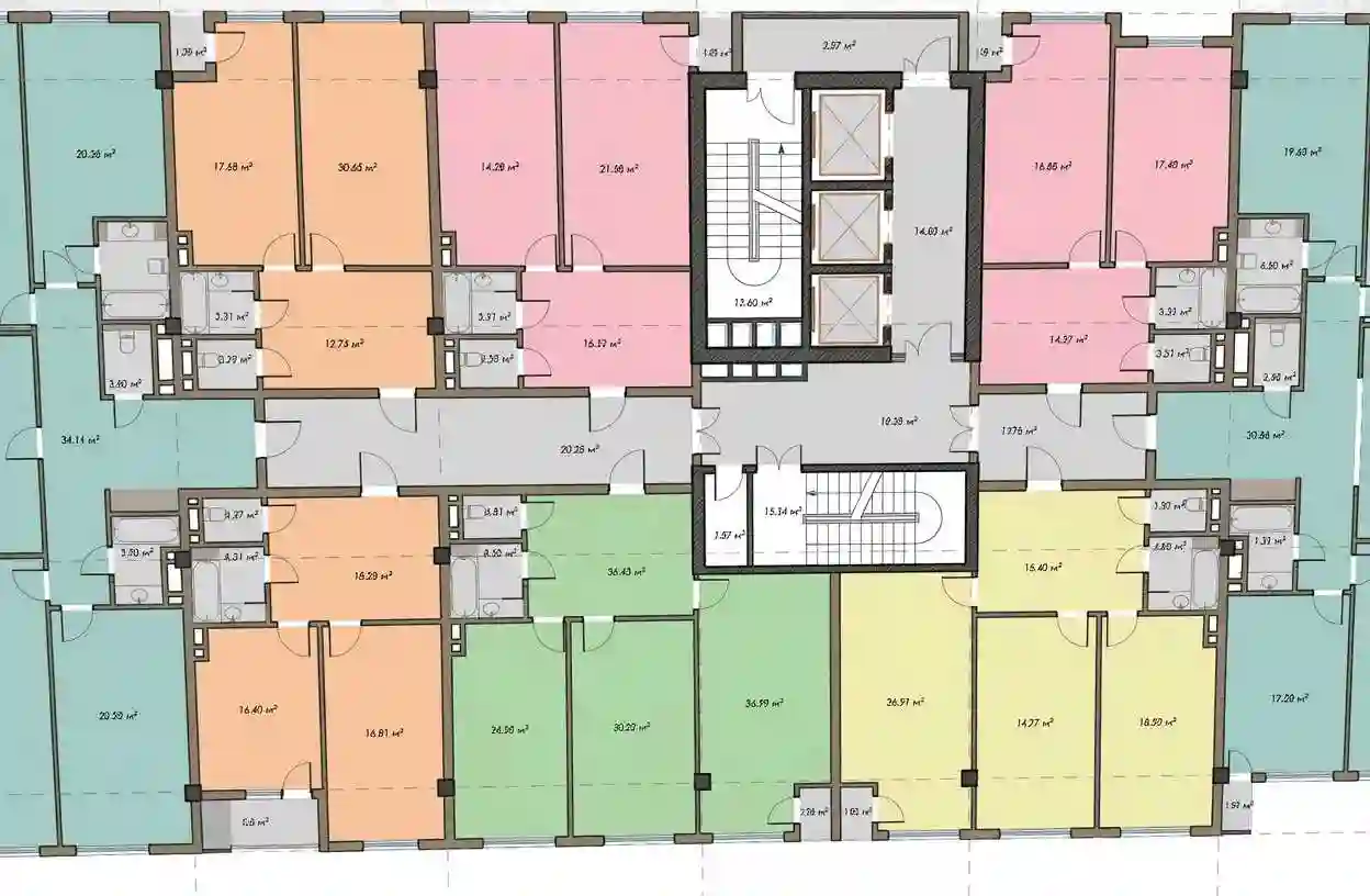 2-к квартира, 7 этаж, 84 м², И.Сомони