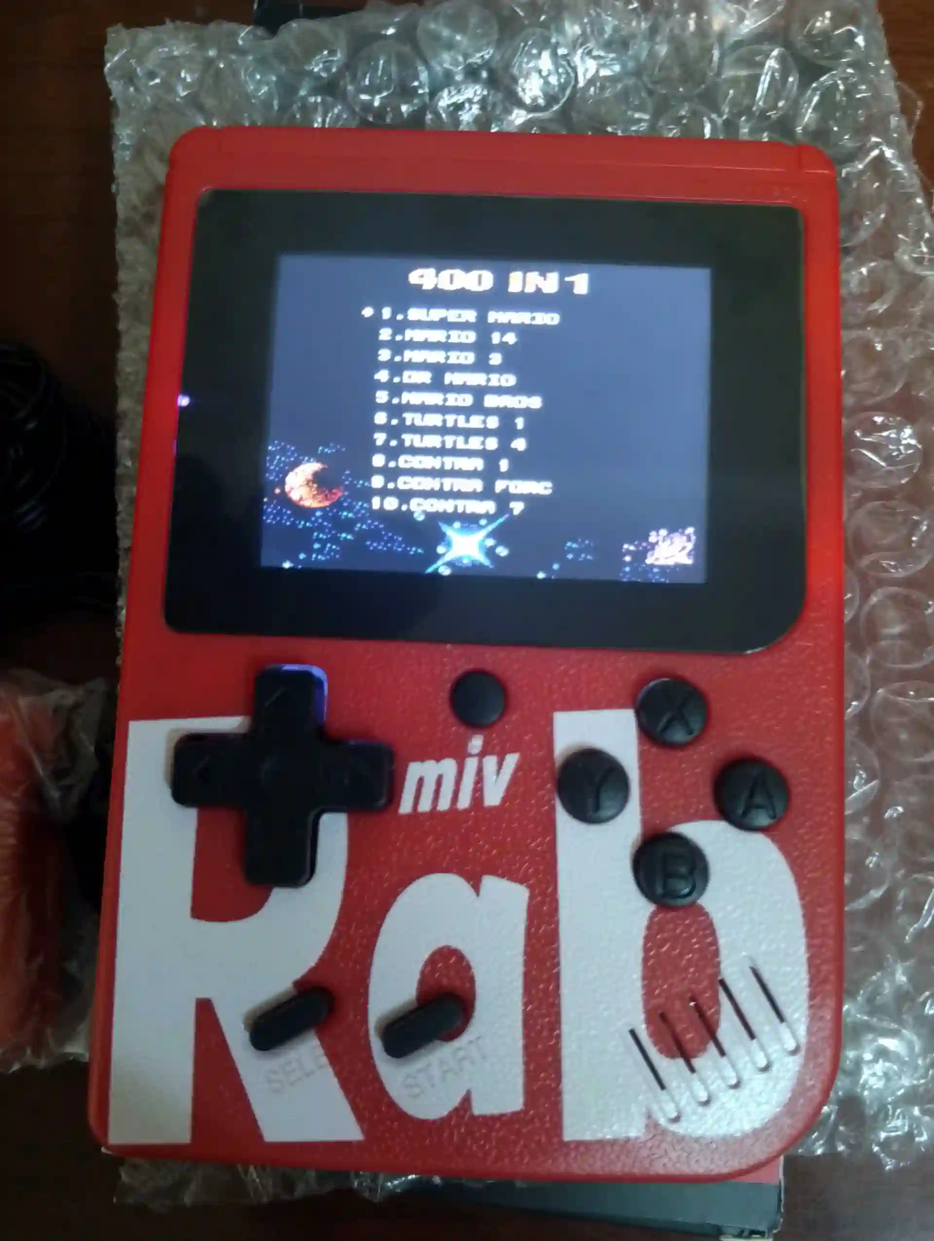 Игровая приставка mini dendy 400 in 1 RAB miv