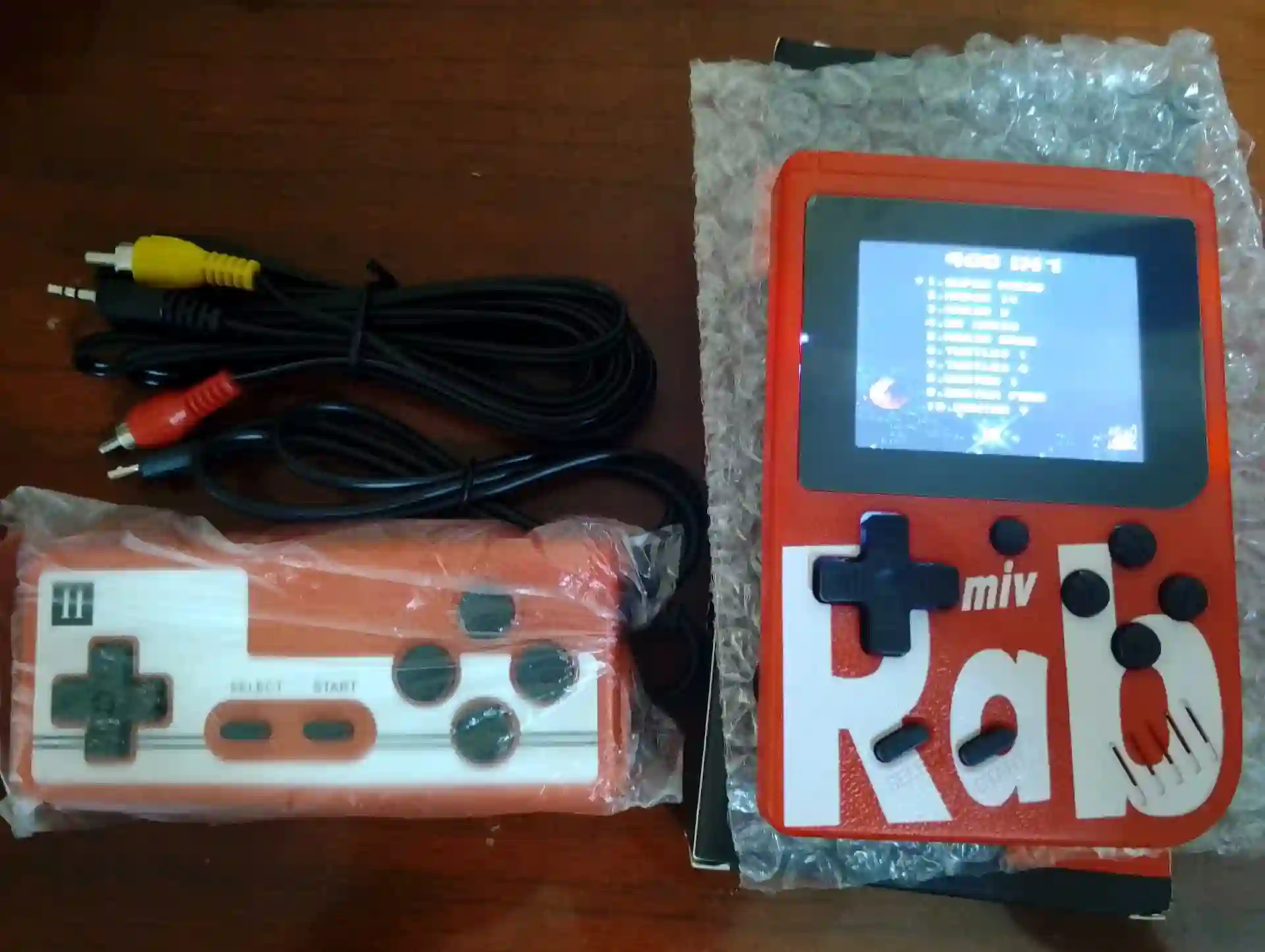 Игровая приставка mini dendy 400 in 1 RAB miv