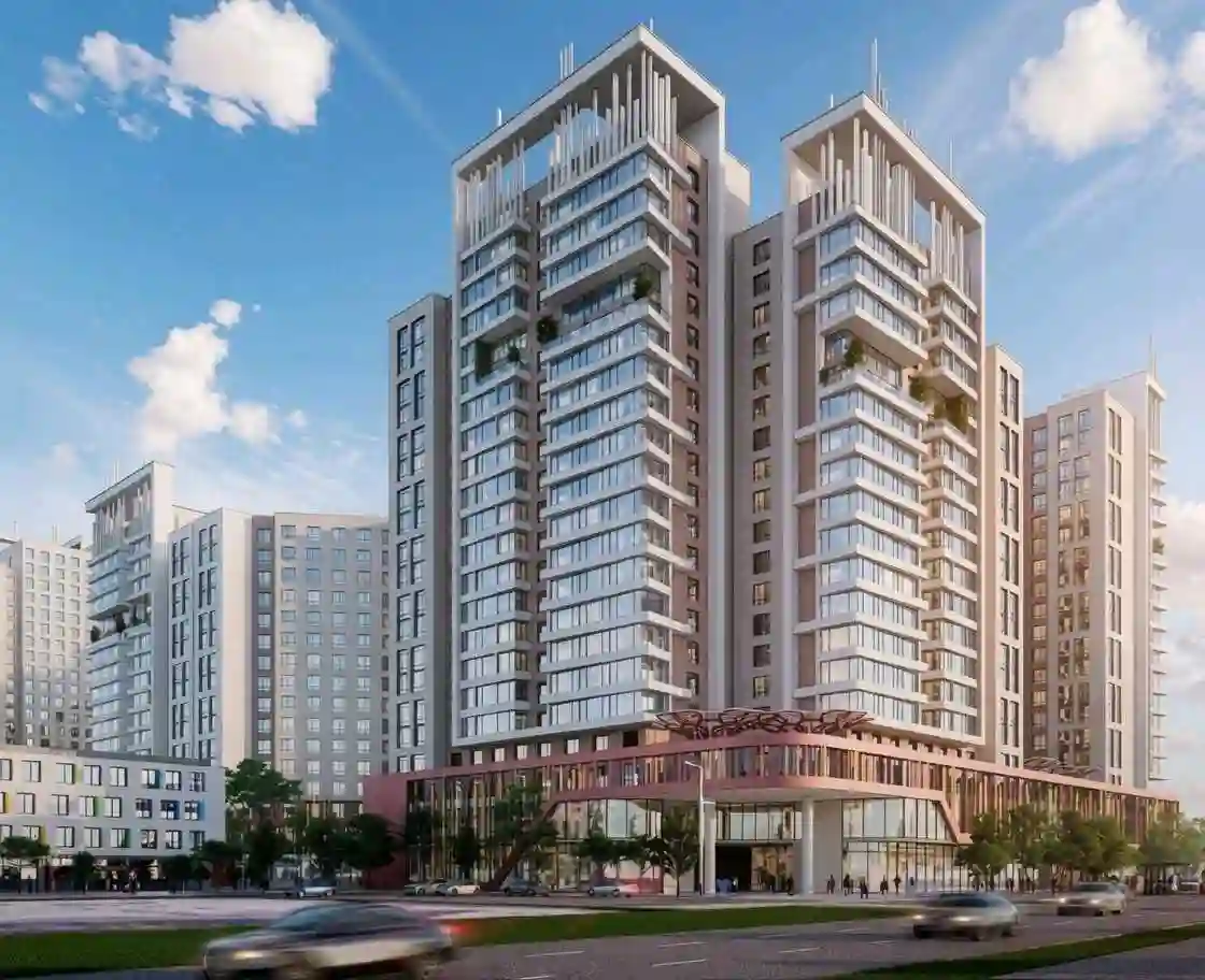 1-к квартира, 14 этаж, 56 м², Шохмансур