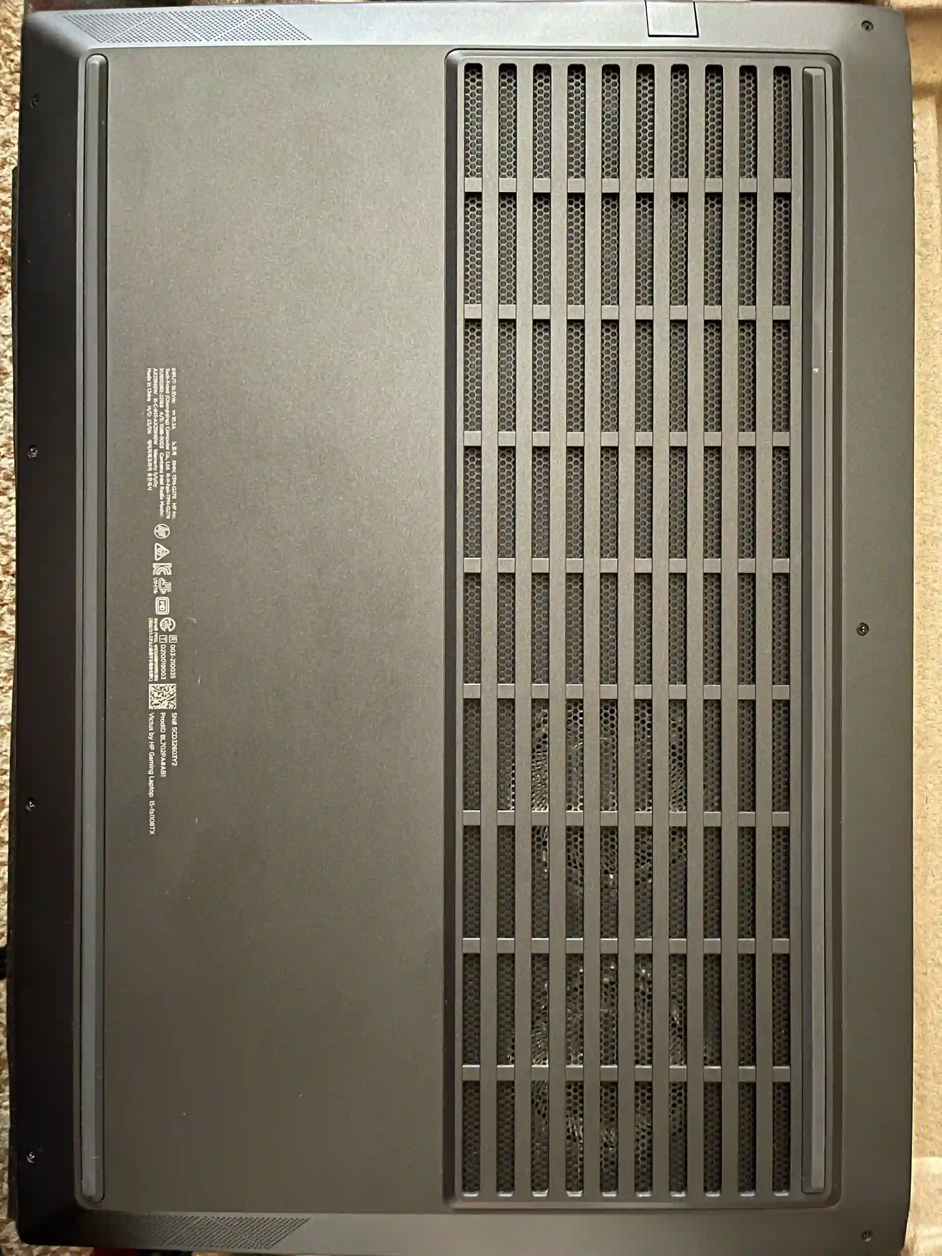Игровой ноутбук HP Victus 15