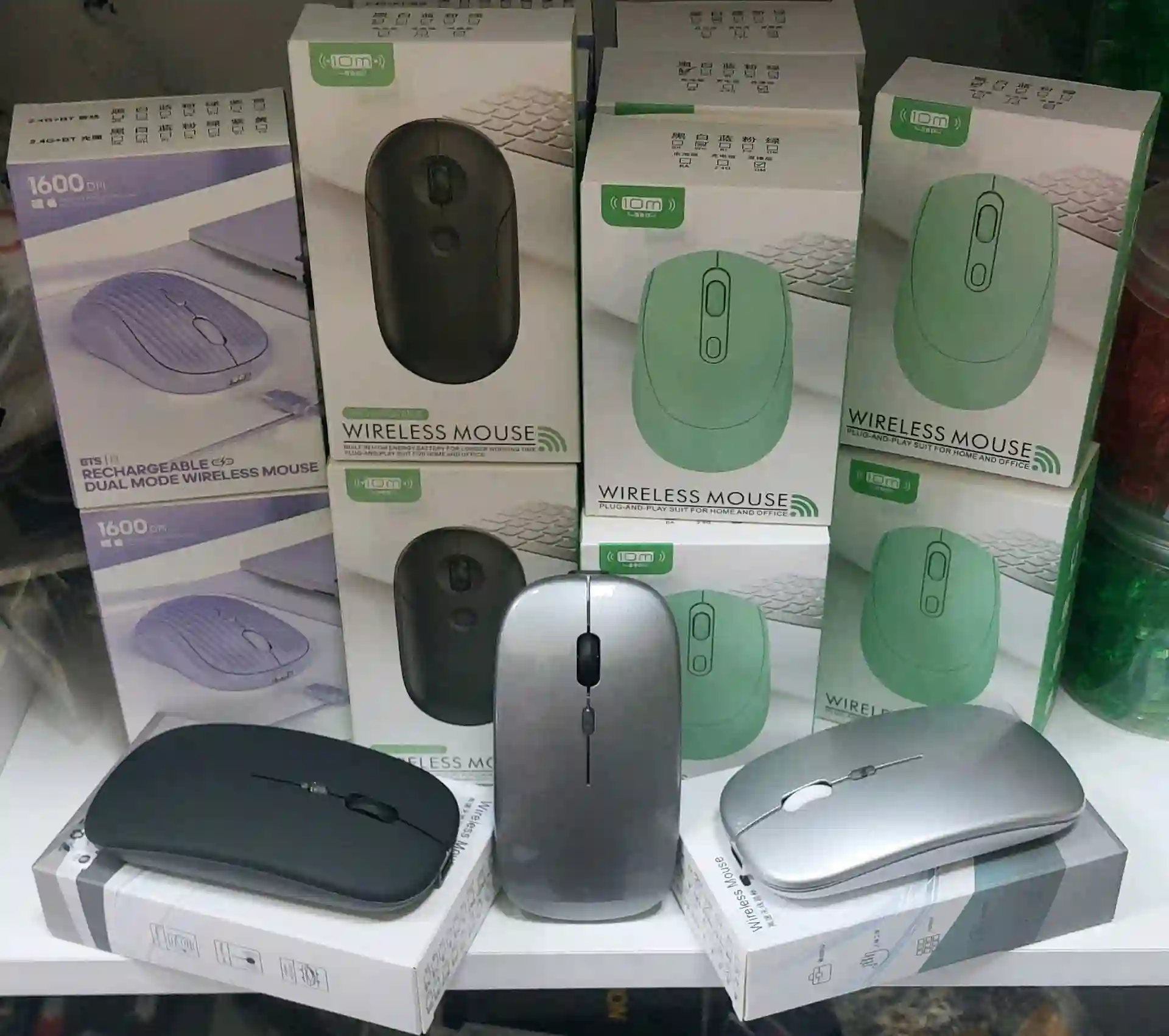 Беспроводная мышка Bluetooth + USB