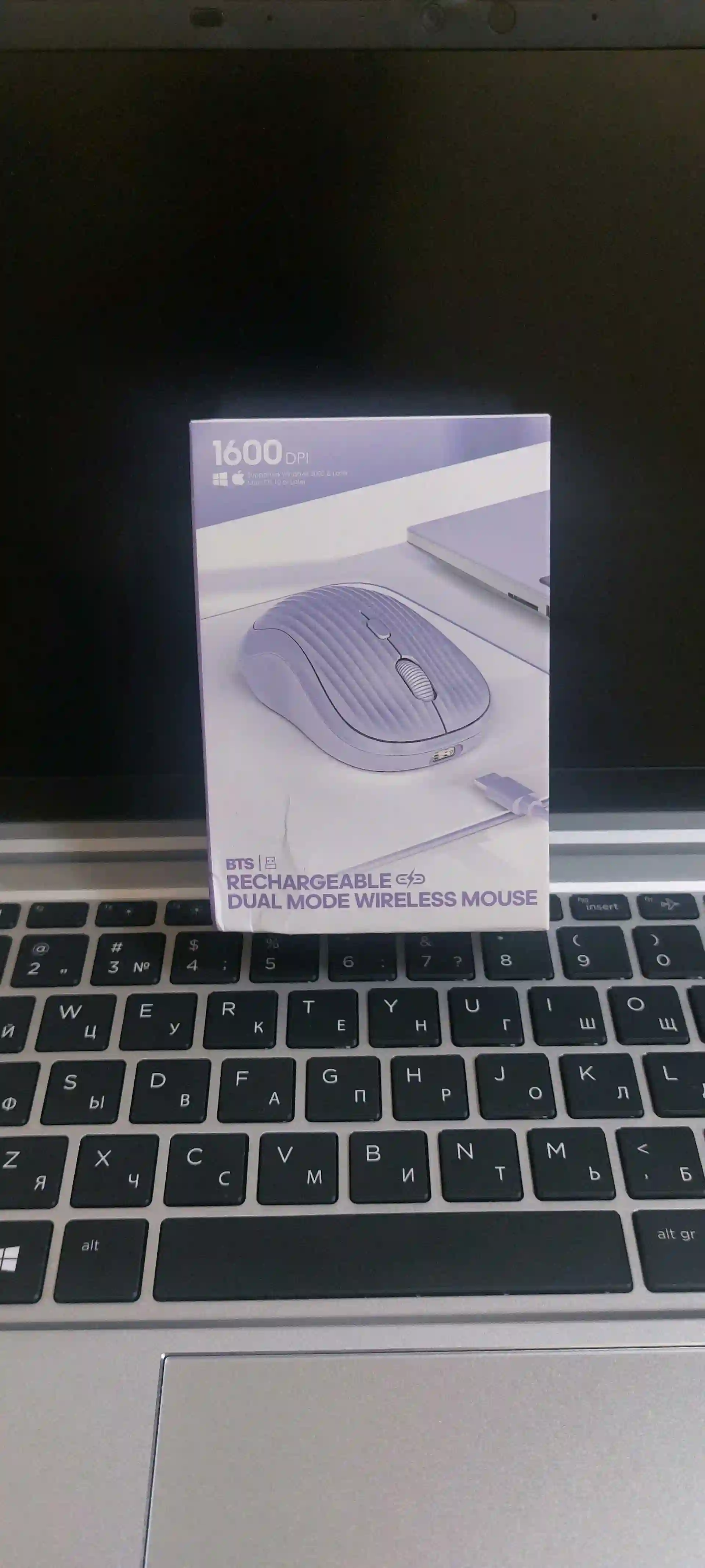 Беспроводная мышка с Bluetooth и USB-