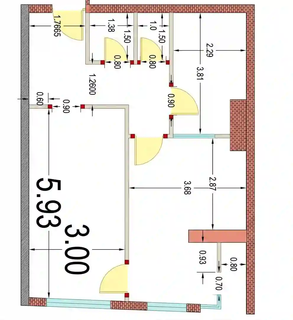 1-к квартира, 12 этаж, 58 м², Сино