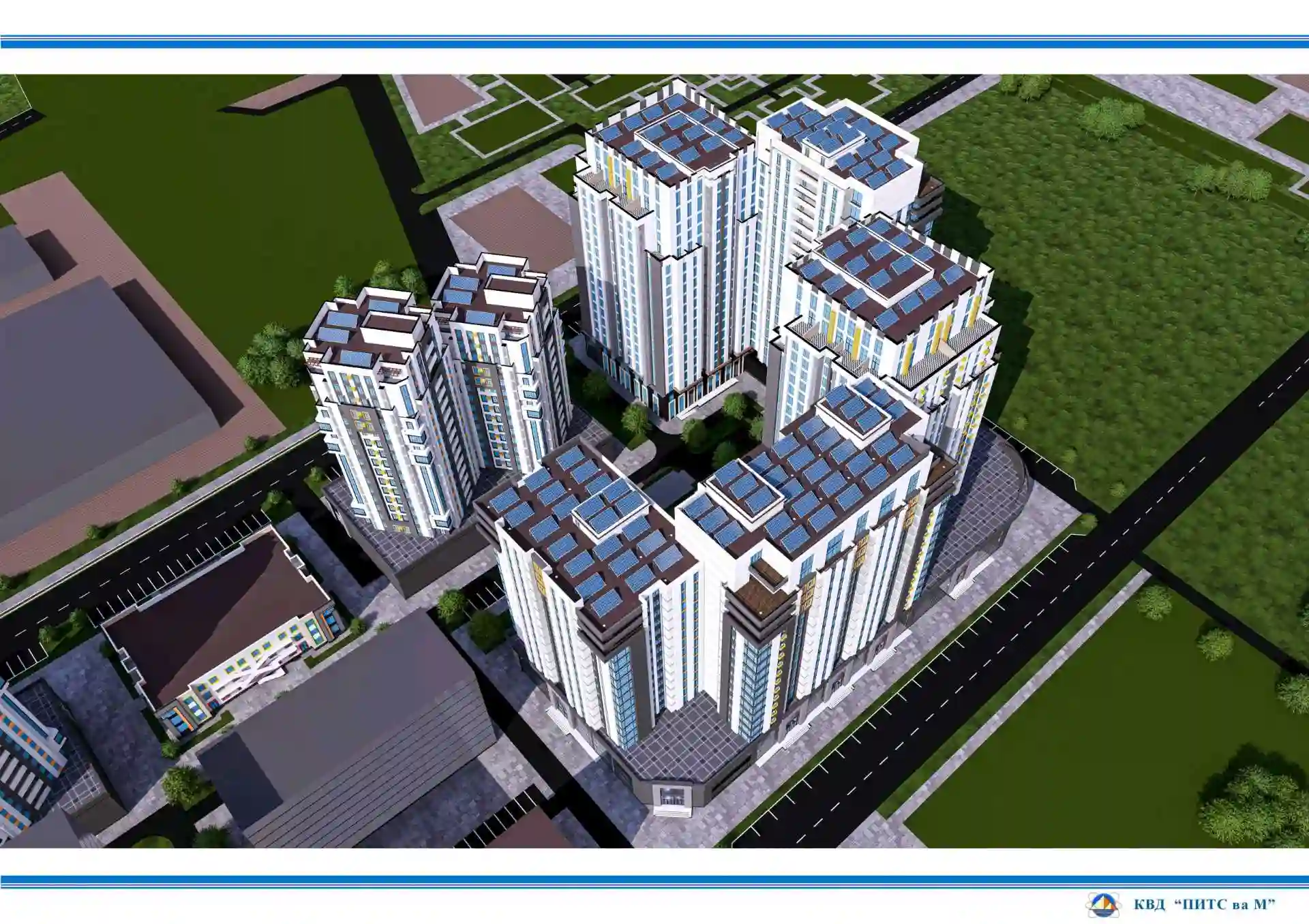 1-к квартира, 16 этаж, 61 м², Фирдавси