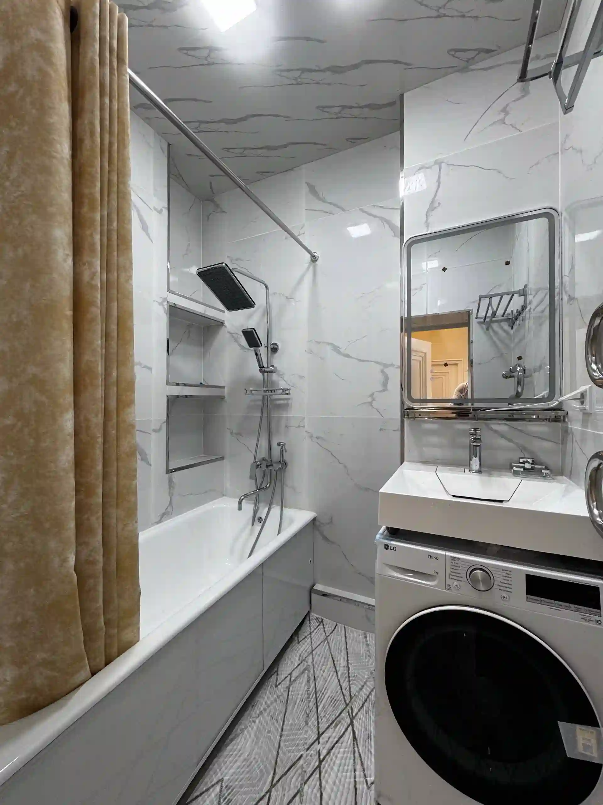 3-к квартира, 12 этаж, 96 м², Фирдавси