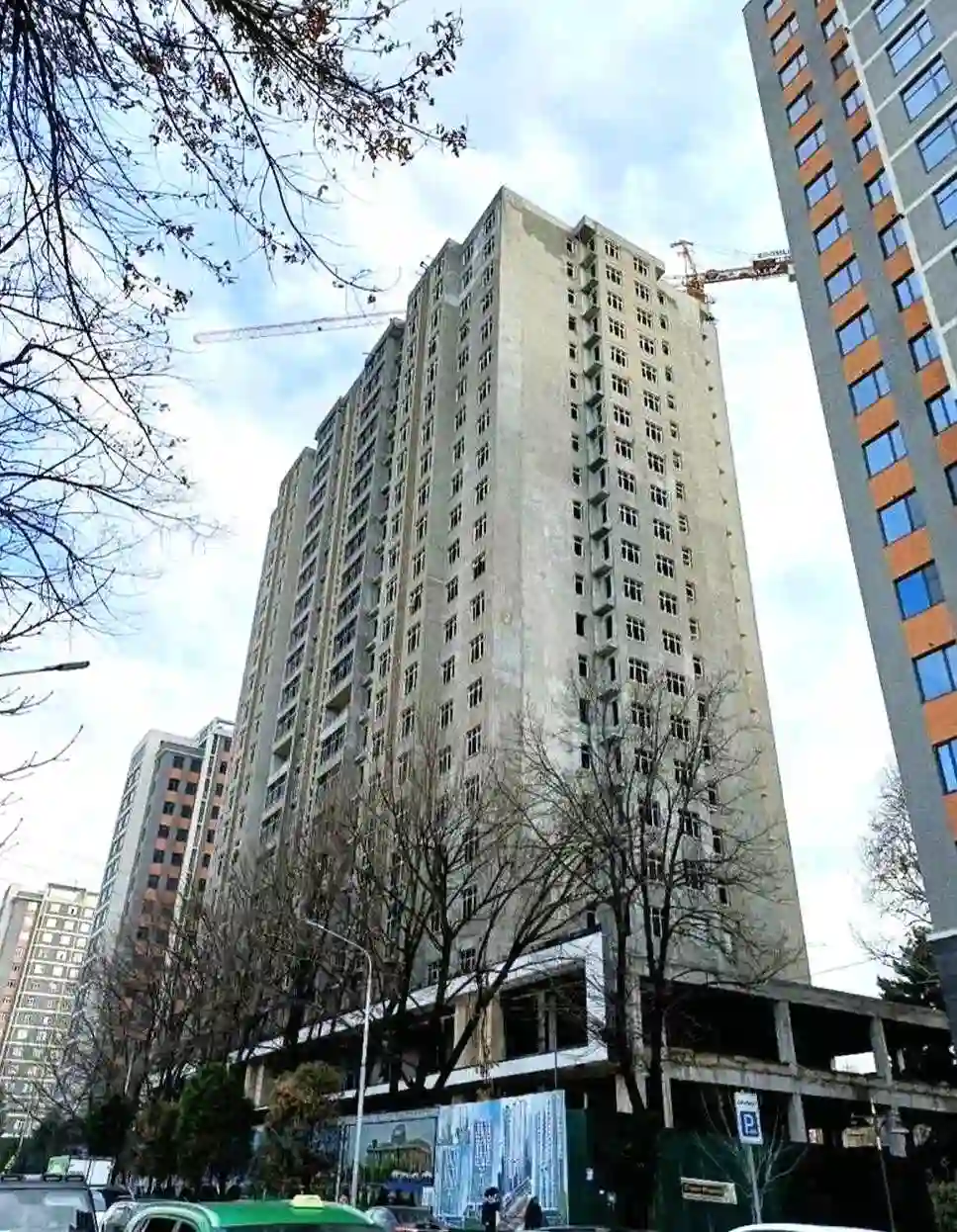 1-к квартира, 22 этаж, 75 м², И.Сомонӣ
