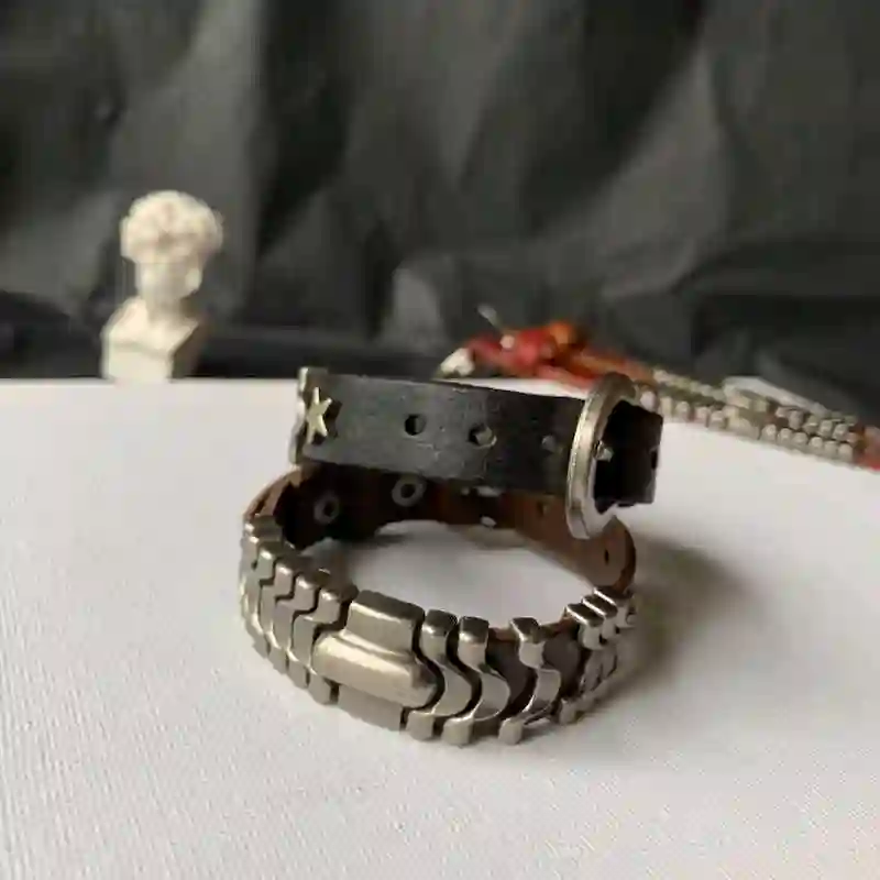 Браслеты с металлом. Рок- Ролл🤘