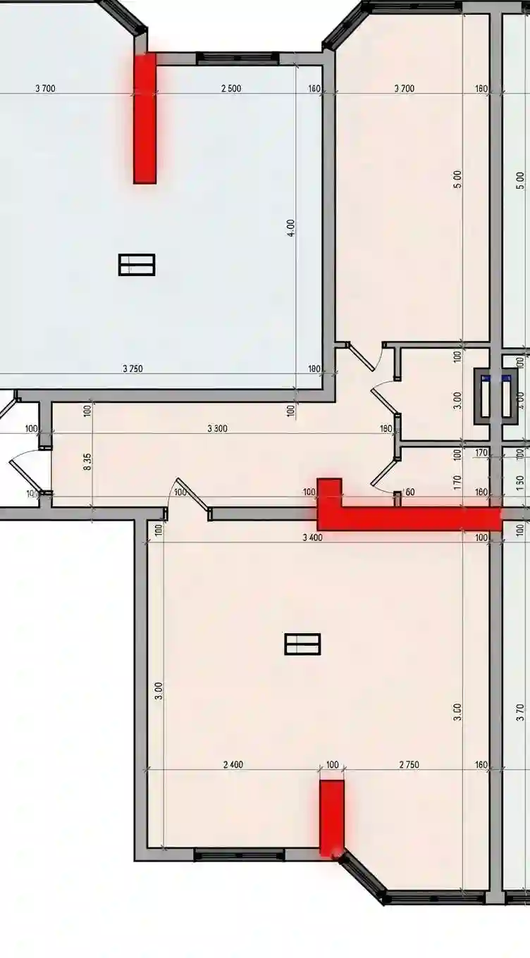 2-к квартира, 11 этаж, 84 м², И.Сомонӣ