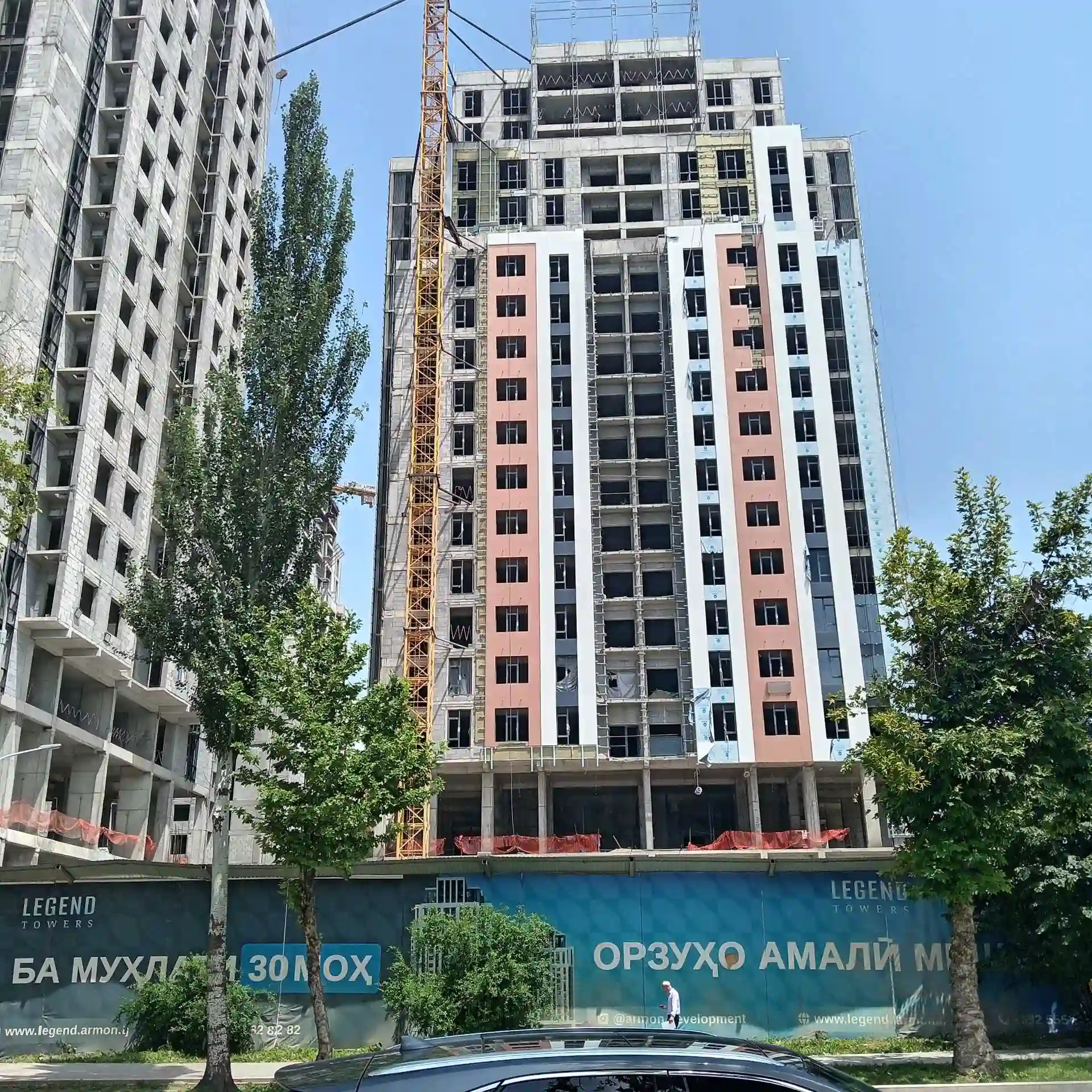 2-к квартира, 10 этаж, 68 м², н. сино