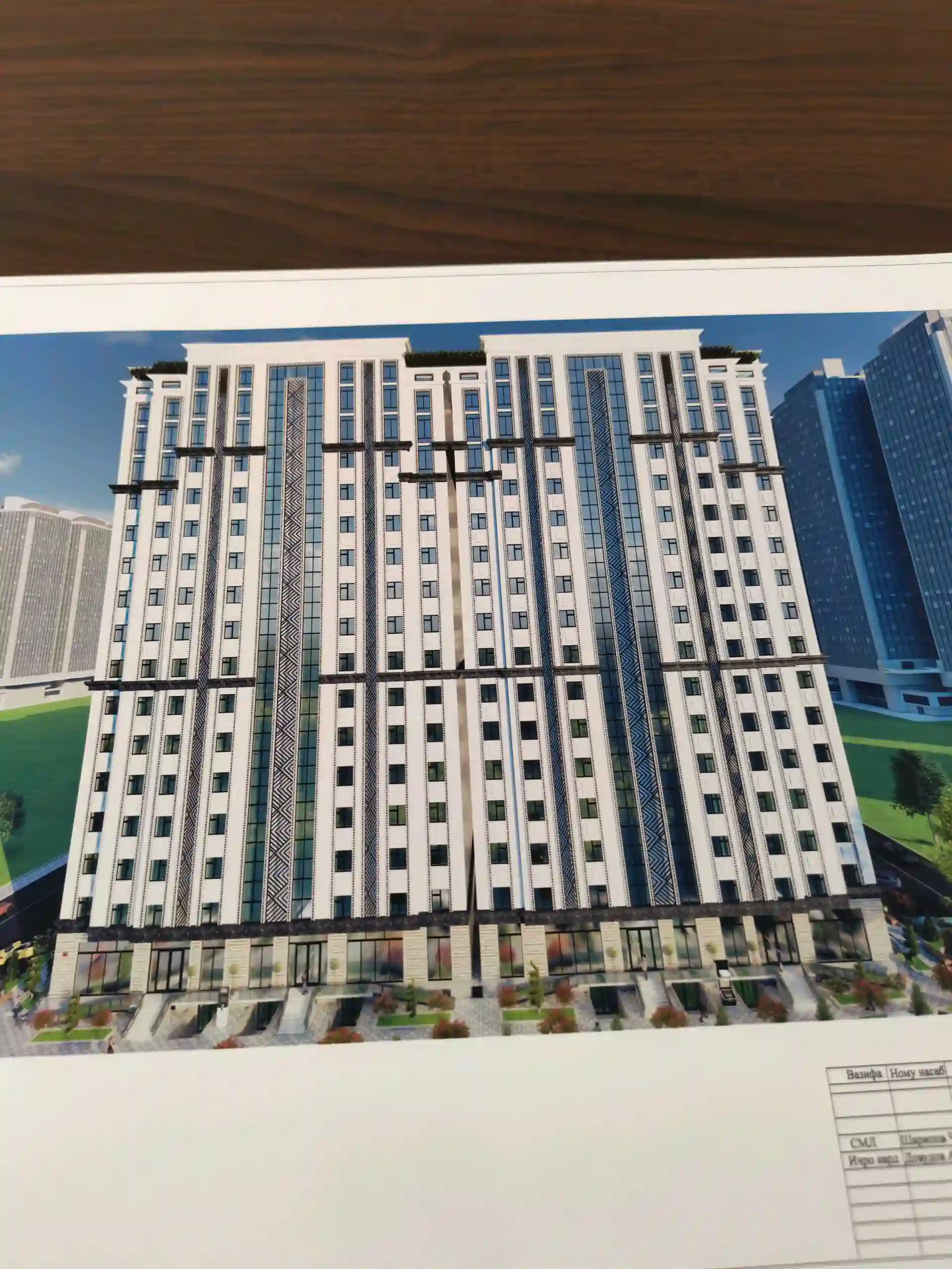 1-к квартира, 3 этаж, 48 м², рудаки