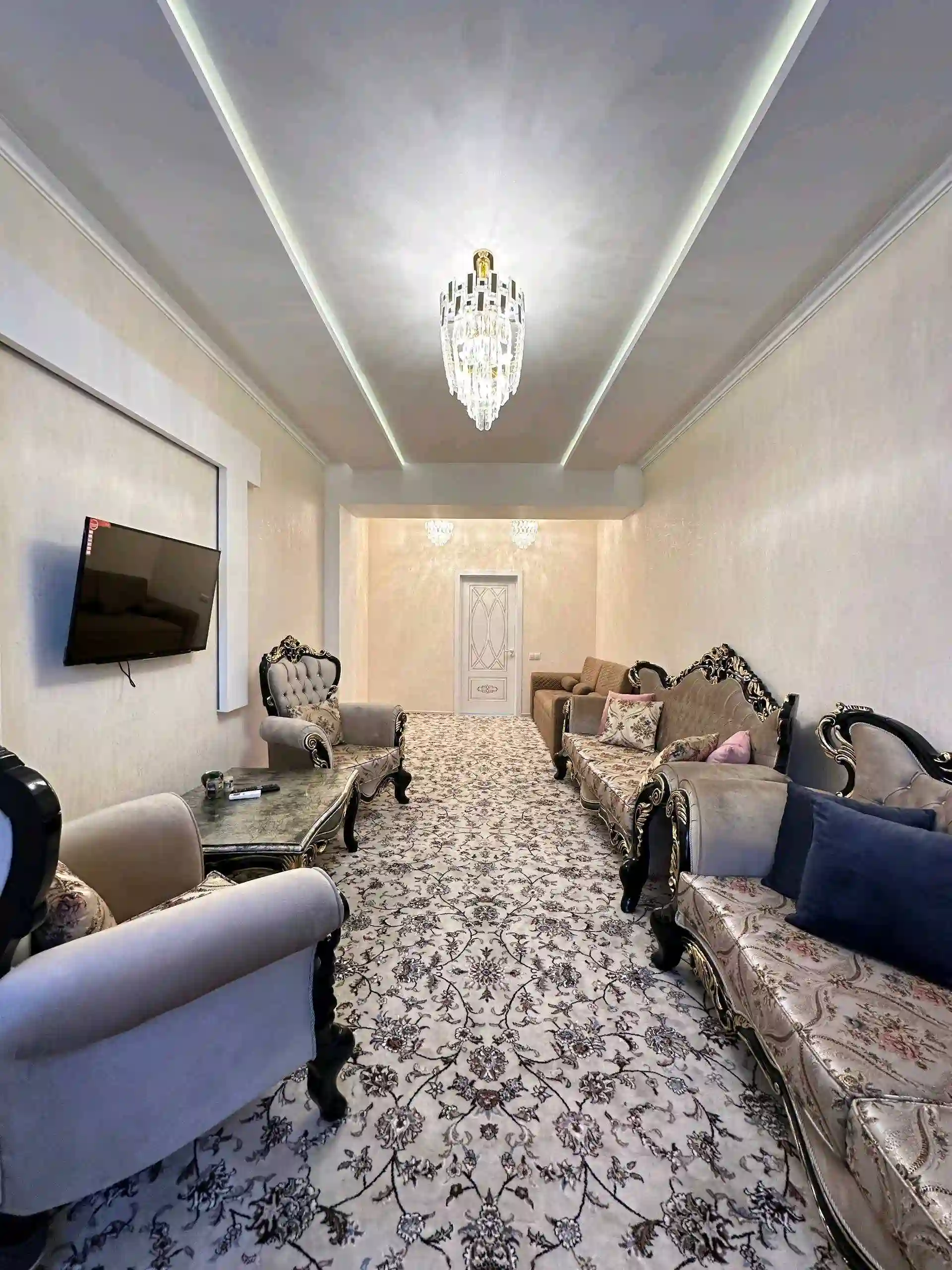 4-к квартира, 19 этаж, 143 м², Сомони