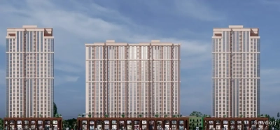 1-комн. квартира, 22 этаж, 69 м², Корвон