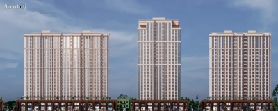 2-комн. квартира, 22 этаж, 90 м², Корвон