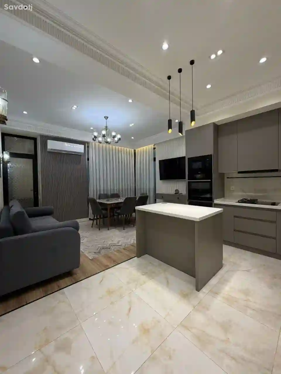 3-к квартира, 8 этаж, 134 м², родоми 1