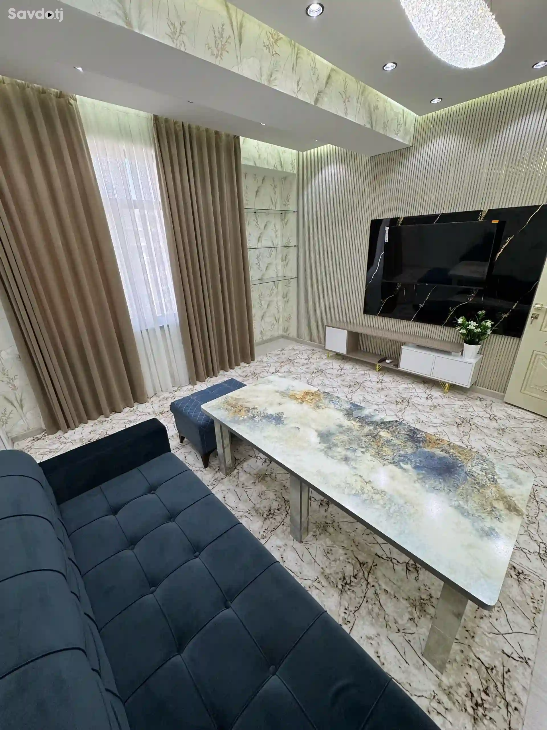 2-к квартира, 10 этаж, 55 м², Исмоили Сомони