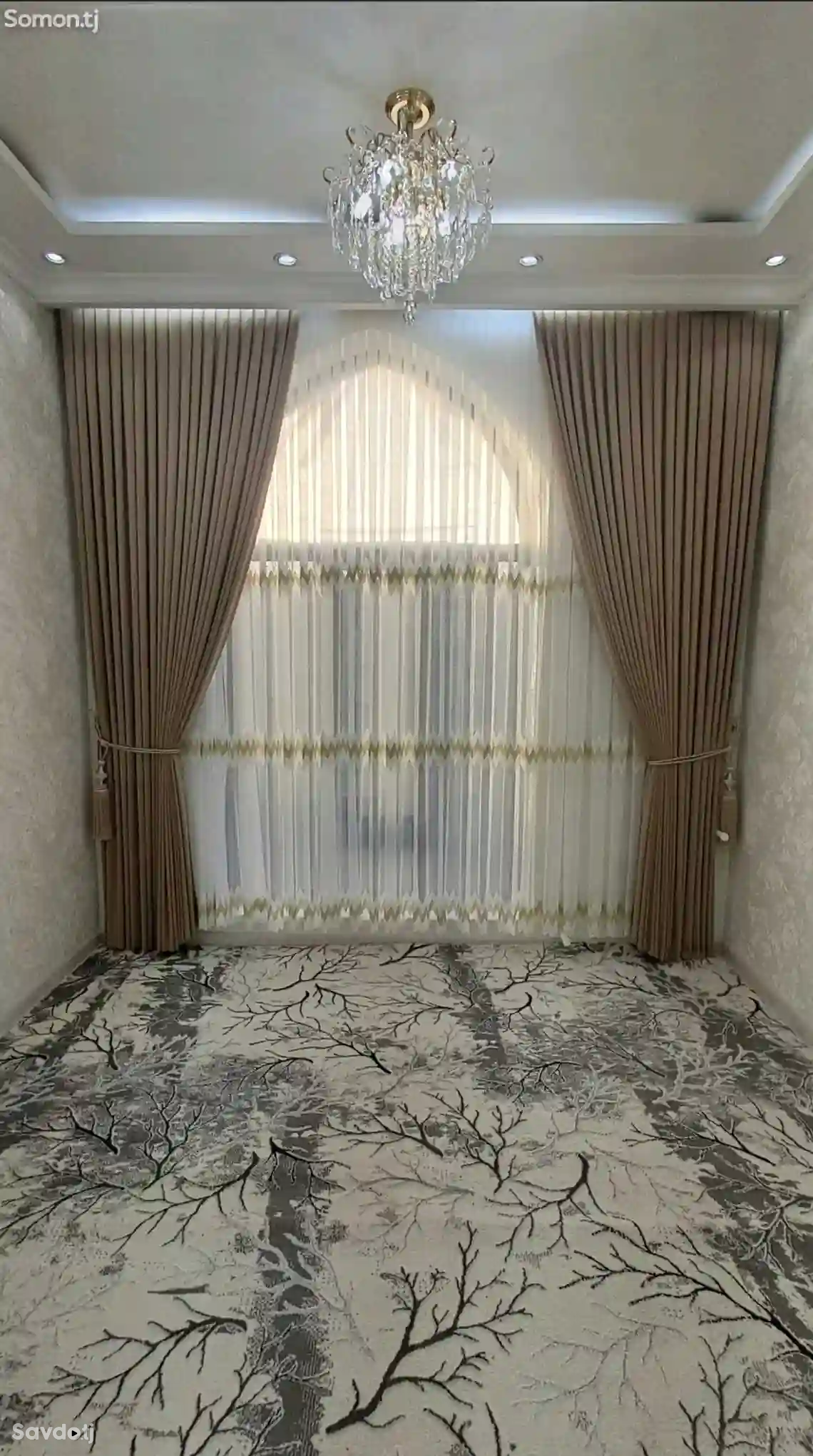 2-к квартира, 12 этаж, 67 м², Фирдавси
