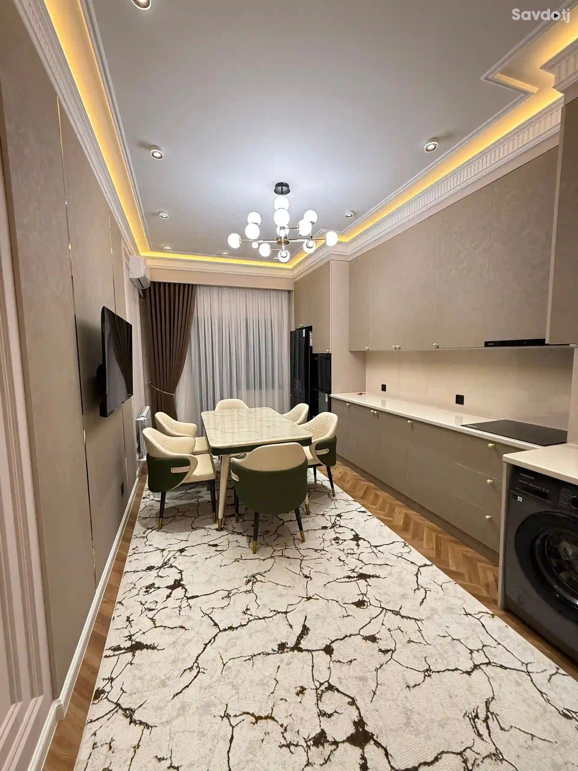 3-к квартира, 12 этаж, 136 м², воданасос