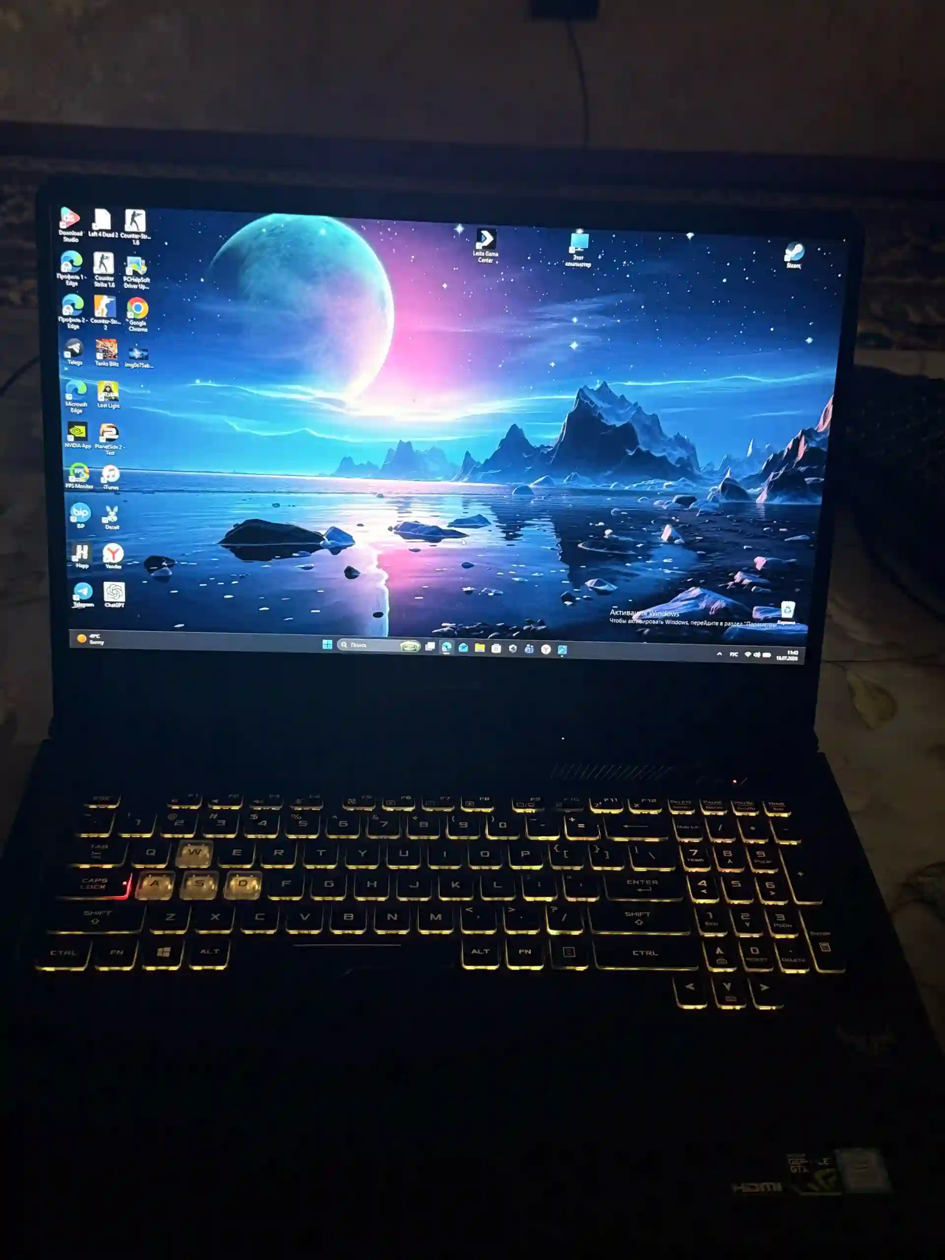 Игровой ноутбук Asus tuf Gaming 