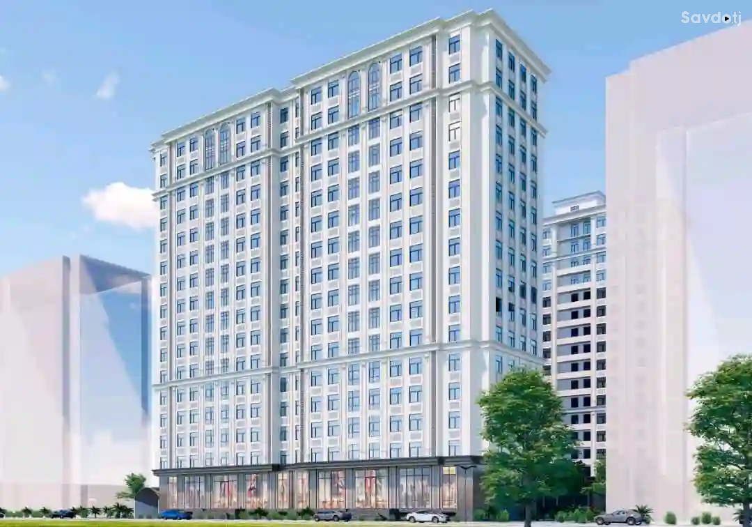 3-к квартира, 11 этаж, 81 м², Рудаки