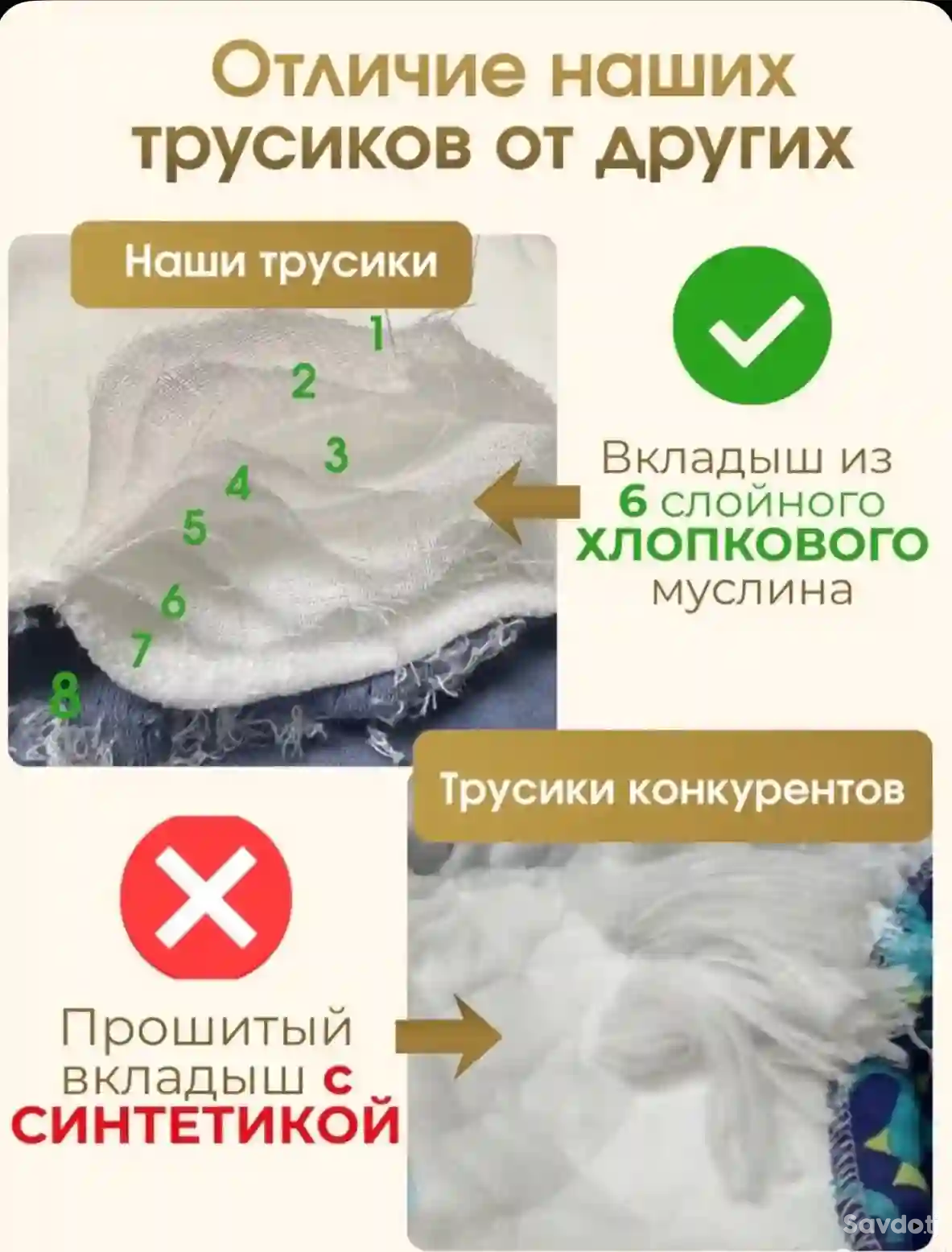 Образ показывает My best CARE многоразовые хл