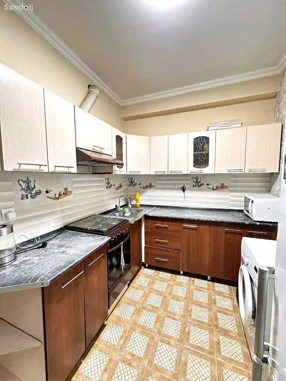 2-к квартира, 13 этаж, 60 м², Сино