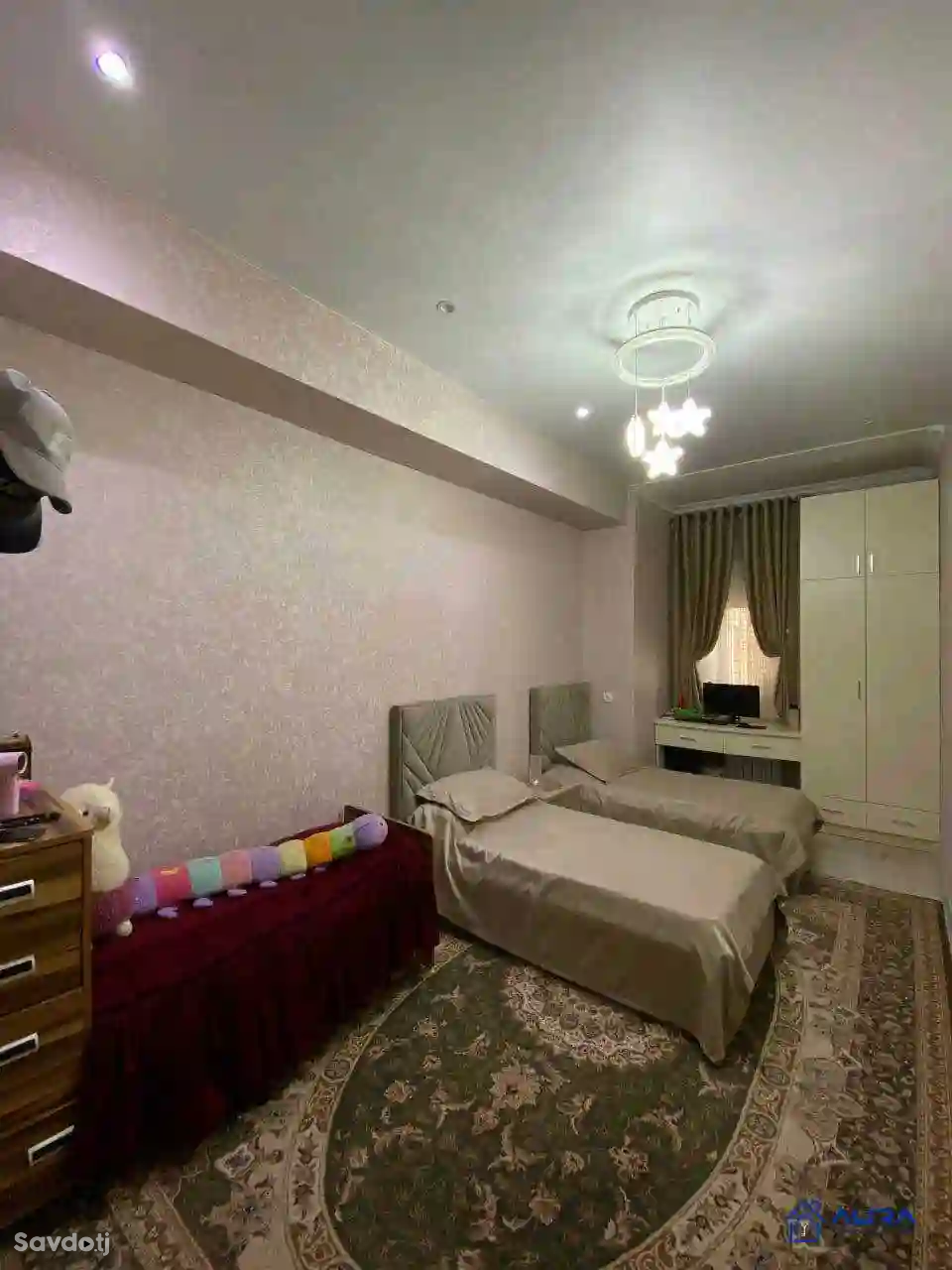 4-к квартира, 15 этаж, 132 м², Шохмансур