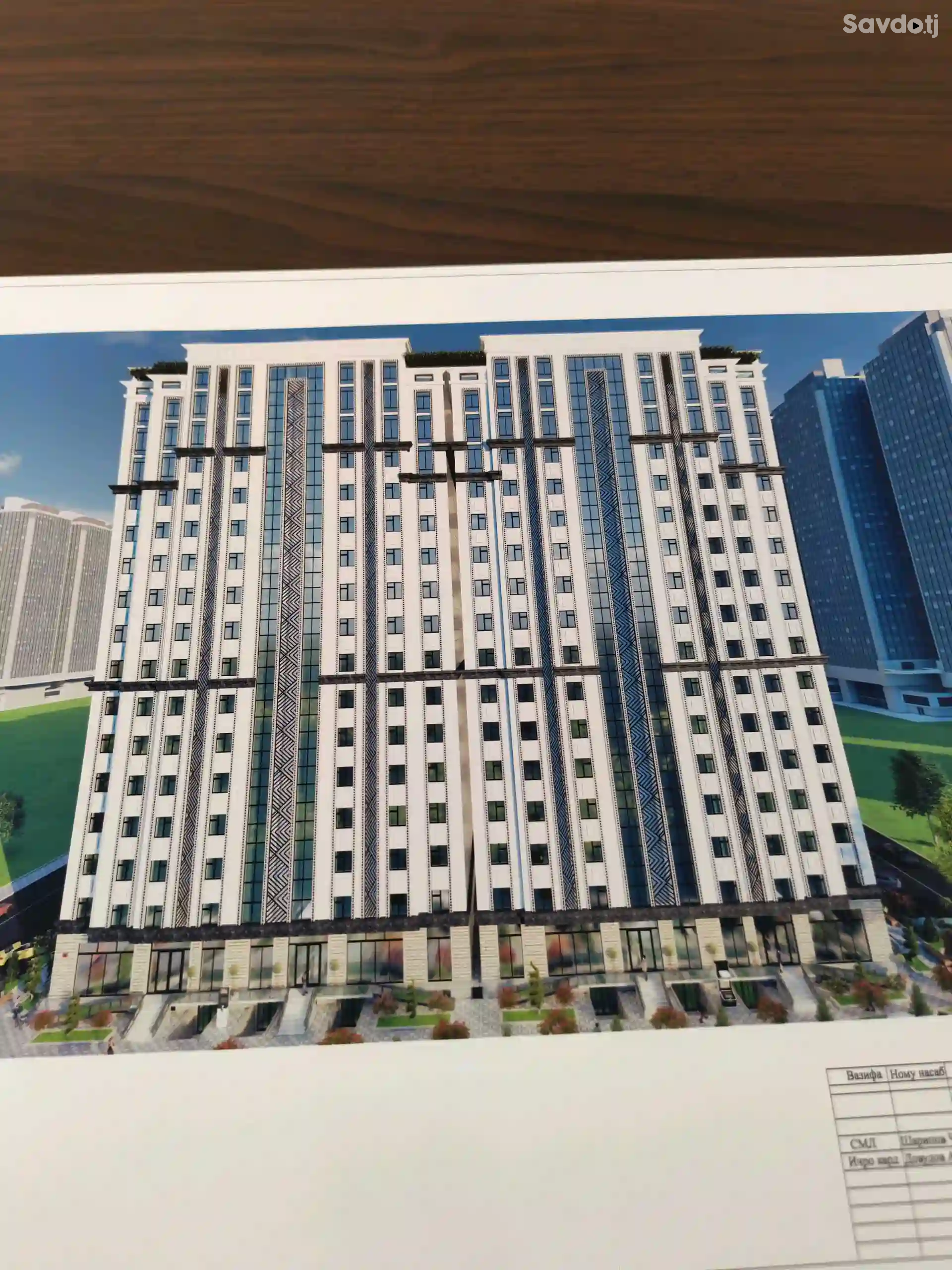 2-к квартира, 7 этаж, 60 м², Рудаки
