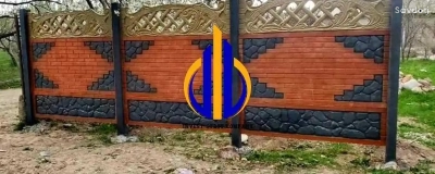 Еврозабор бетонный 2.5м