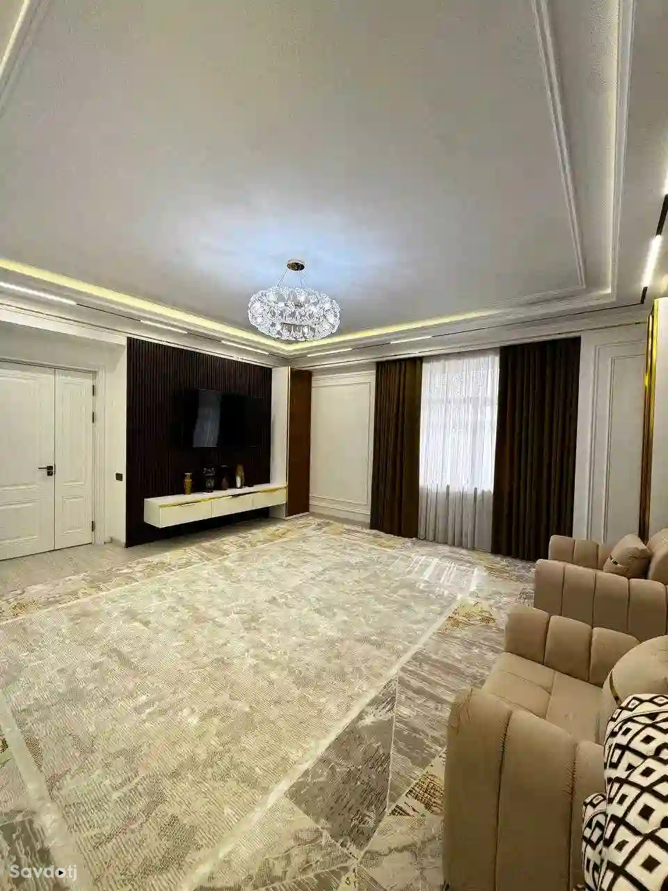 4-к квартира, 20 этаж, 125 м², Шохмансур