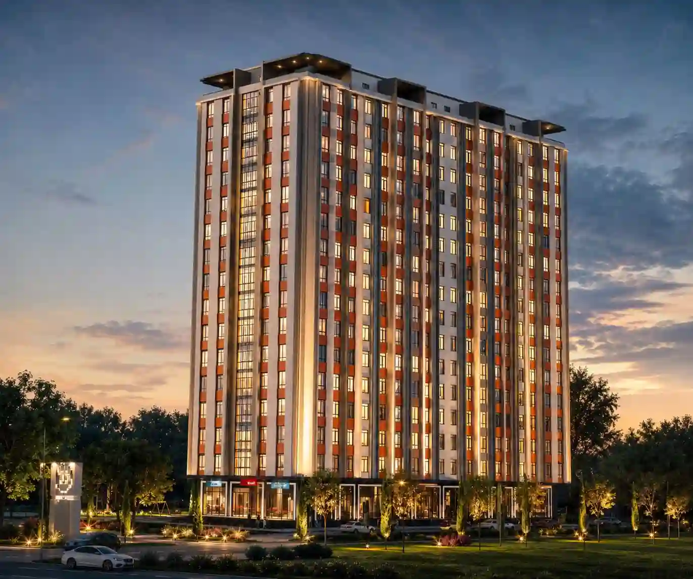 2-к квартира, 8 этаж, 81 м², 14 ум