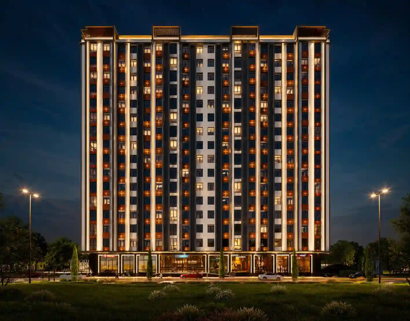2-к квартира, 8 этаж, 81 м², 14 ум