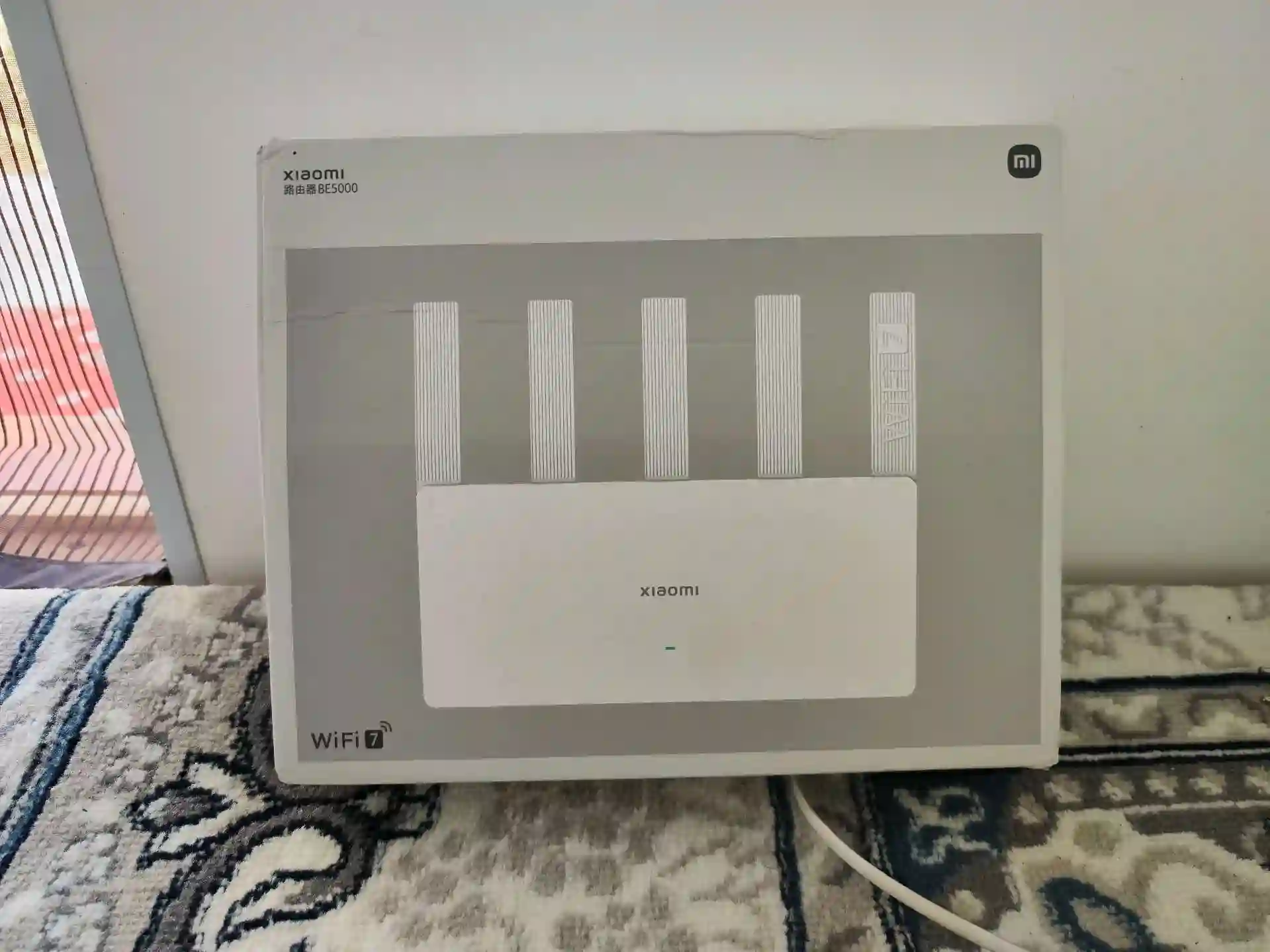 Xiaomi router be 5000 2.5G Wi-fi 7 