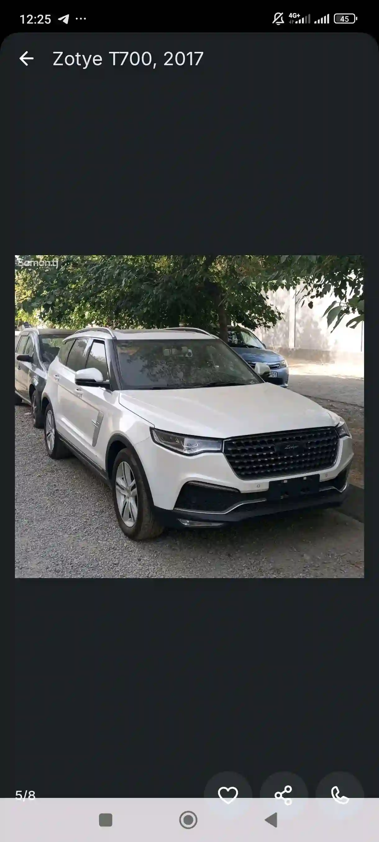 Zotye T700 2017