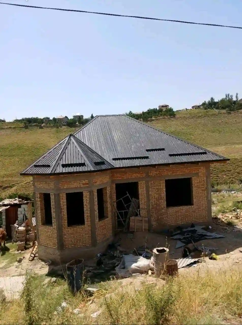 1 этажный, 4-комн. дом, 100 м², 3 соток, Шохмансур