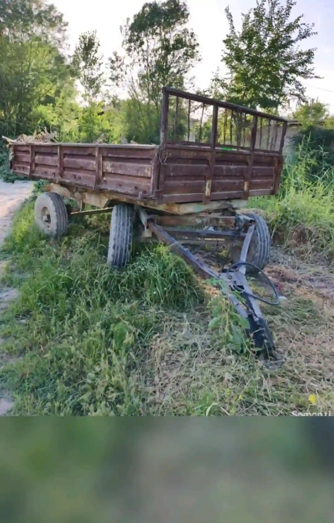 Трактор комбайн прицеп