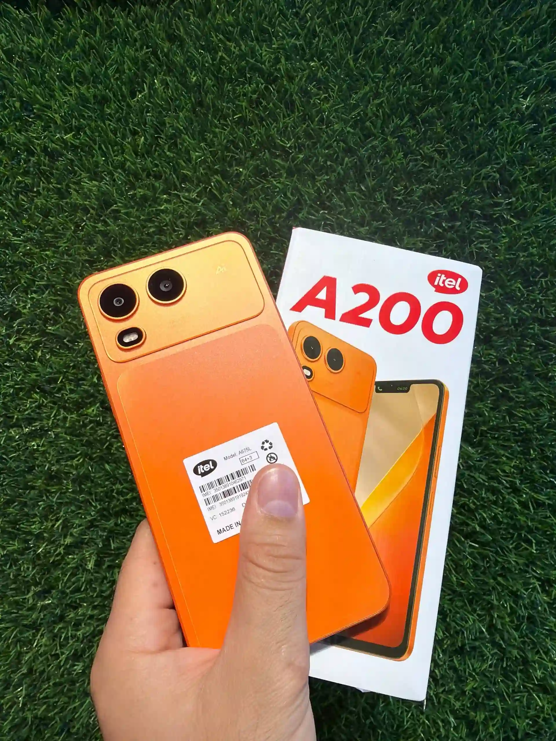 itel A100s 128GB Orng  128 gb