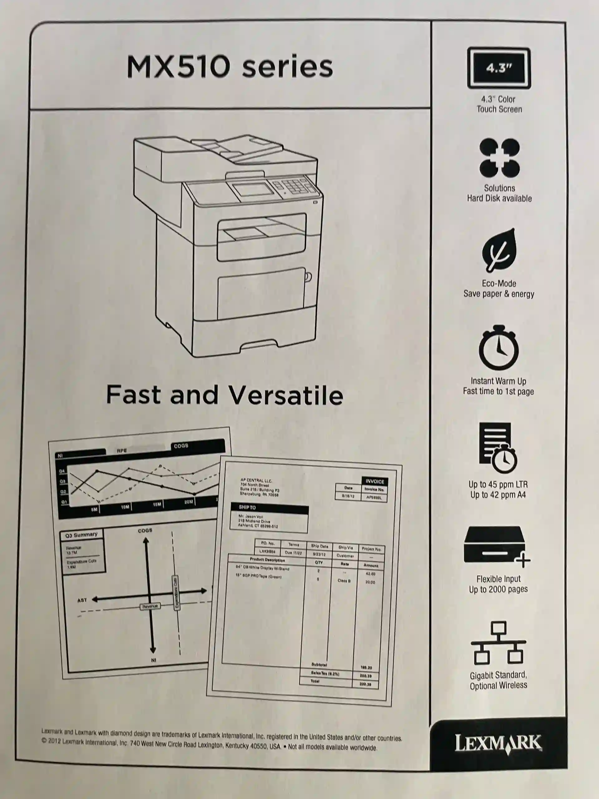 Принтер lexmark