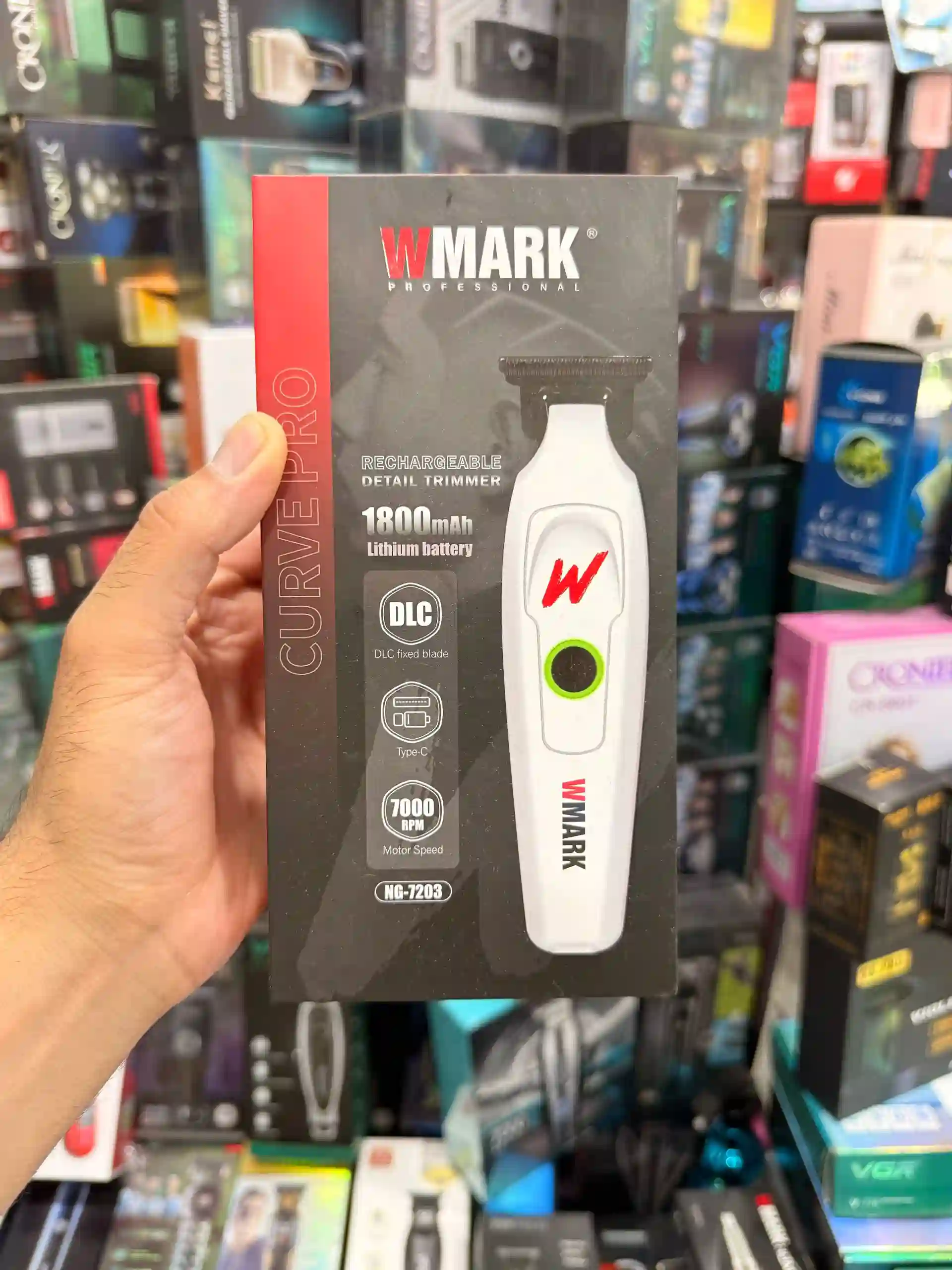 Триммери касбии WMARK NG-7203 CURVE PRO 