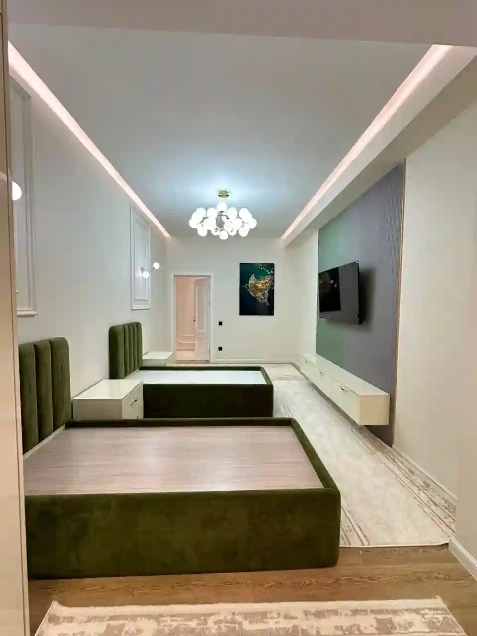 3-к квартира, 14 этаж, 103 м², кохи борбад