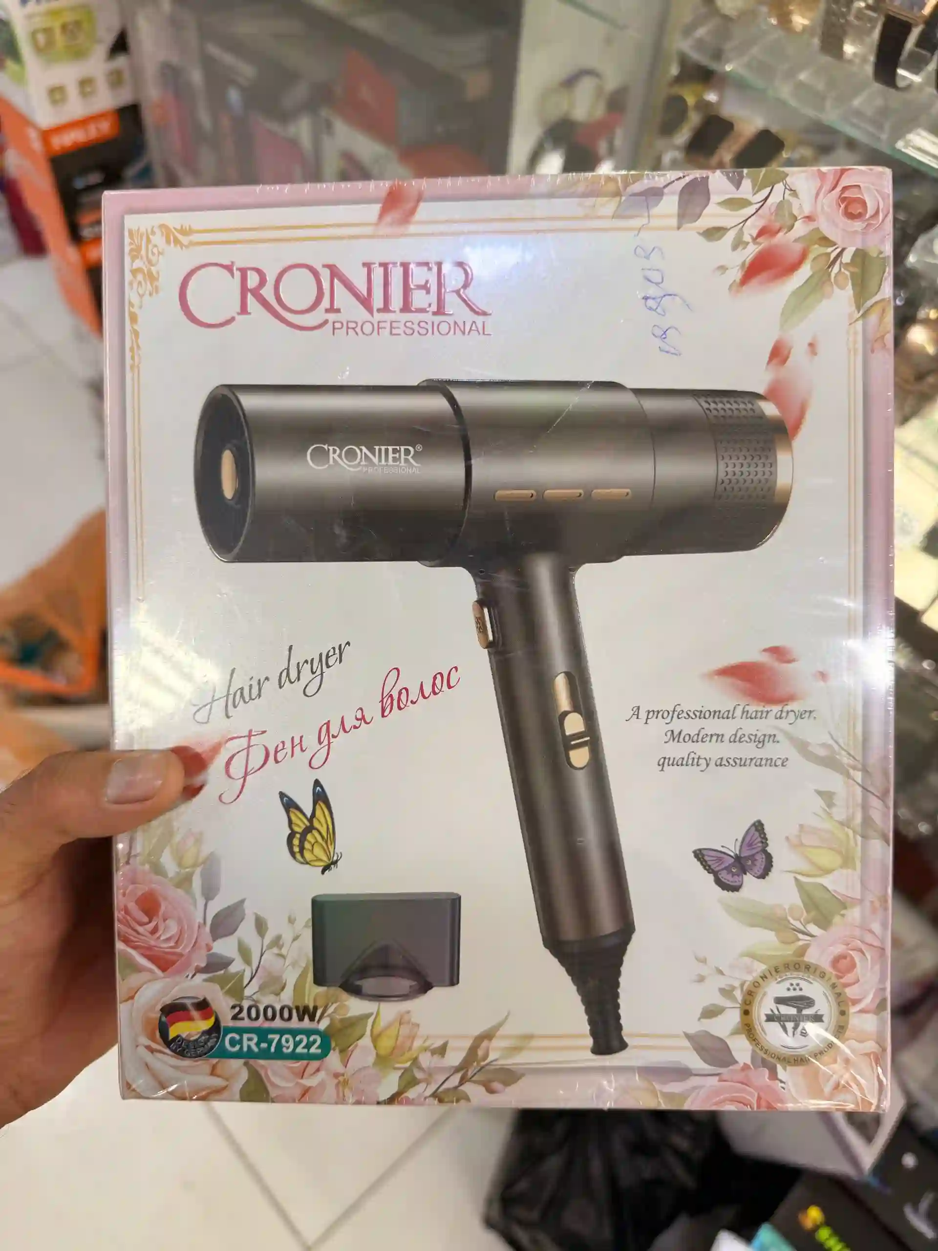 Фен барои соч Cronier Professional Модели CR-7922