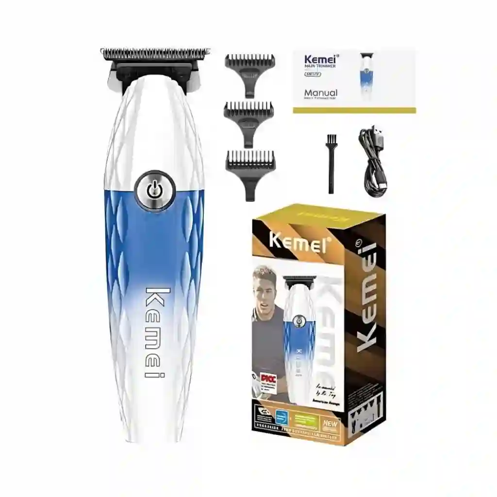 Kemei KM-1690A Мошини касбии мӯйсаргирӣ ва риш